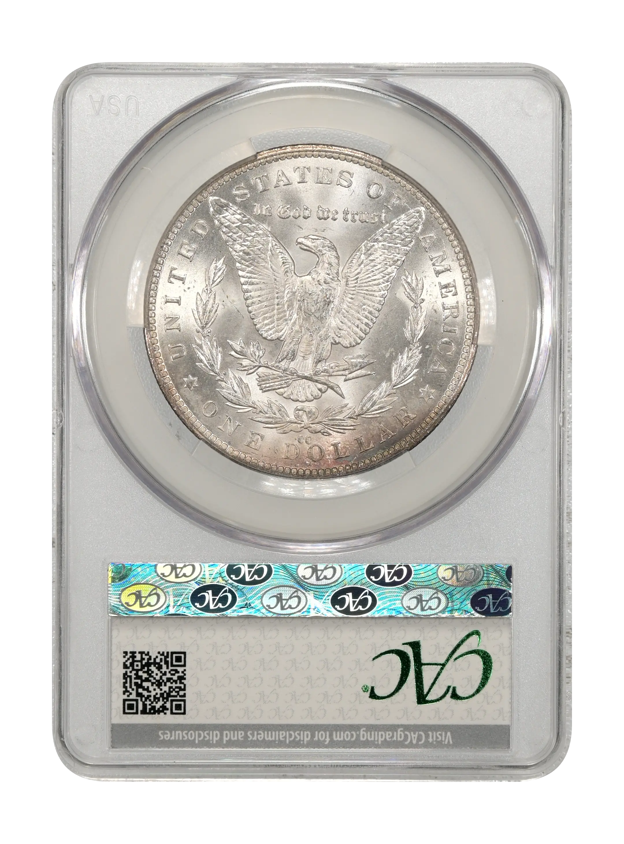 1882-CC $1  Clashed Dies, VAM-3A1 MS thumbnail 4