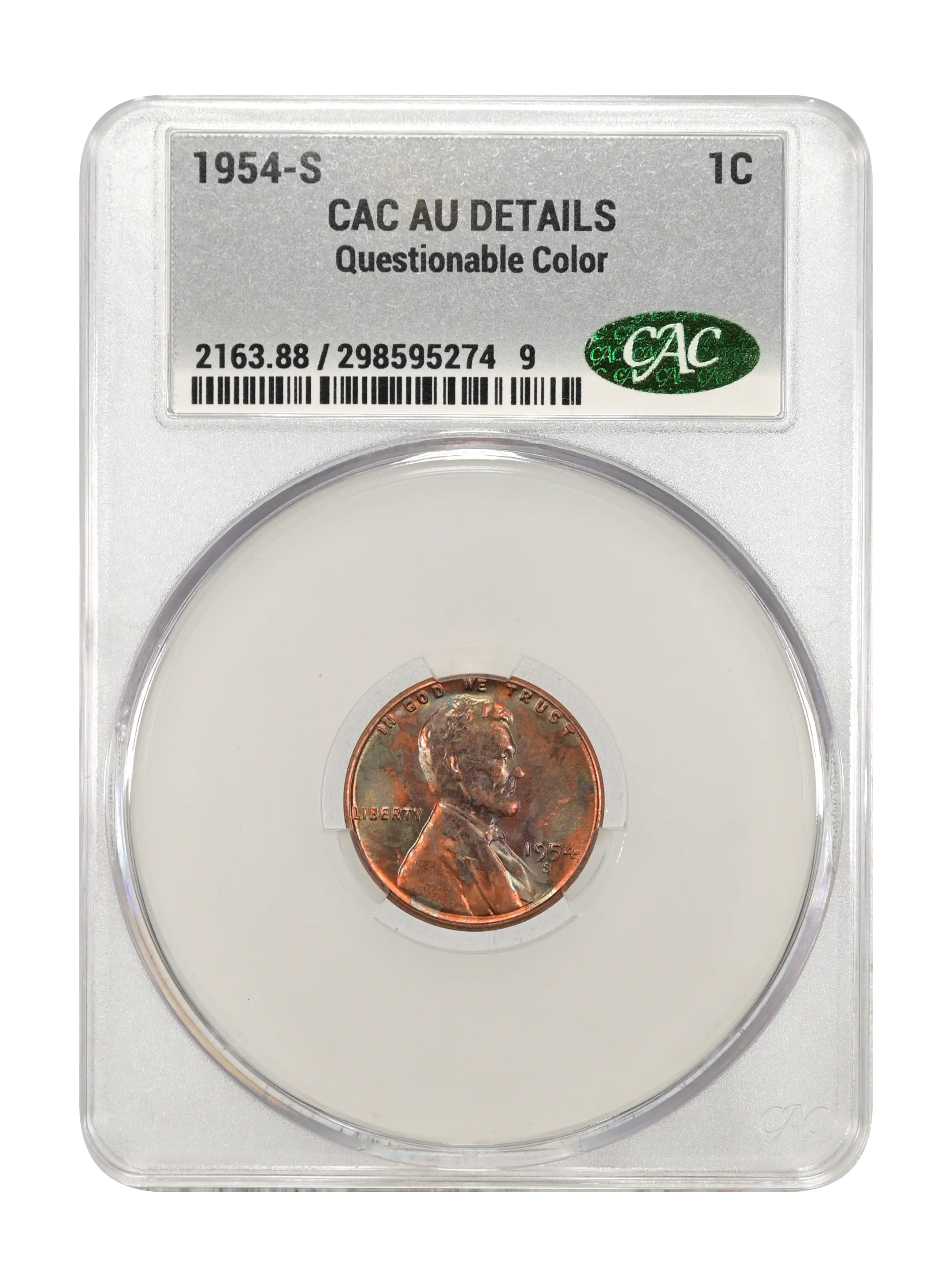 1954-S 1c MS BN thumbnail 3