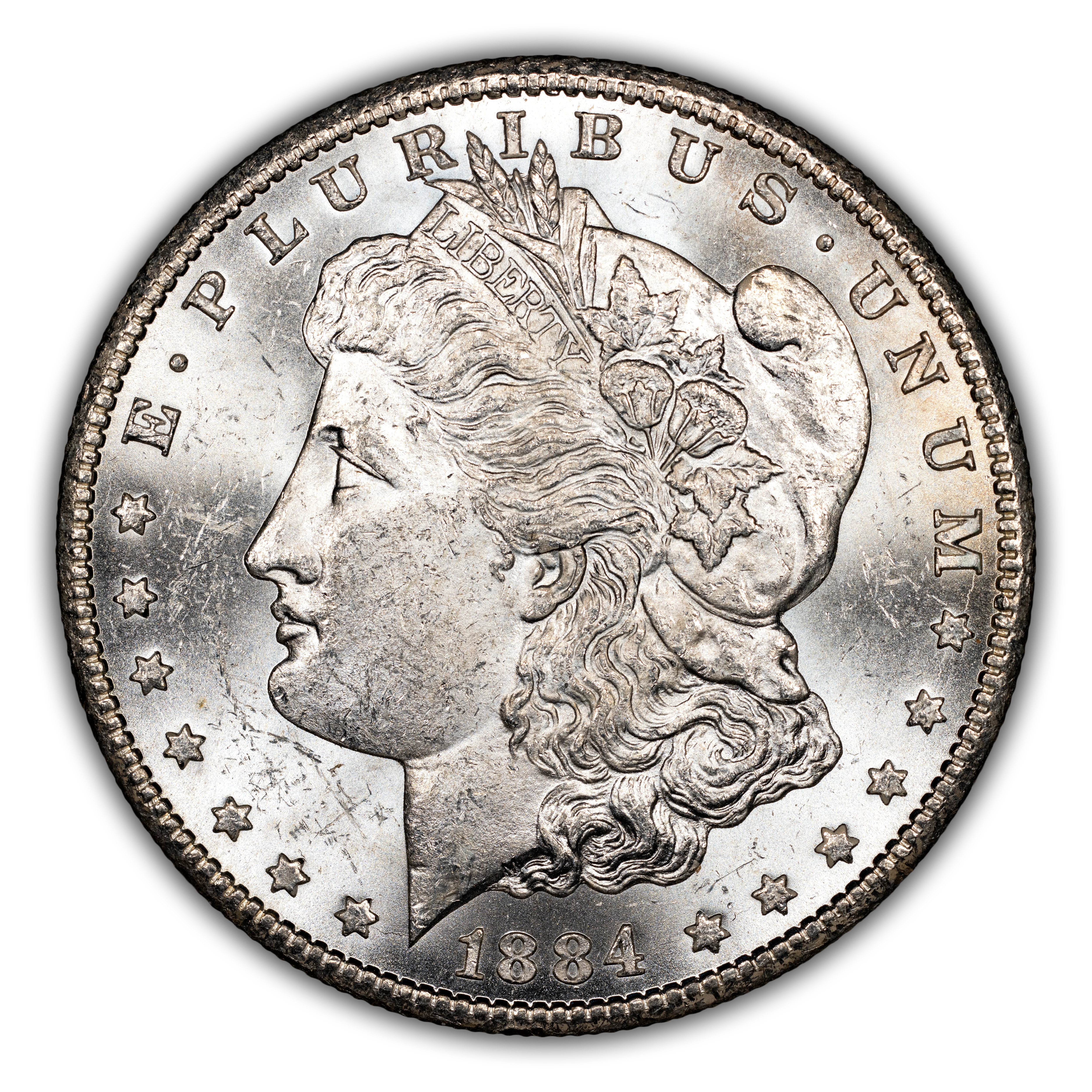 1884-CC $1  Doubled 8 Bottom, VAM-7 MS thumbnail 5