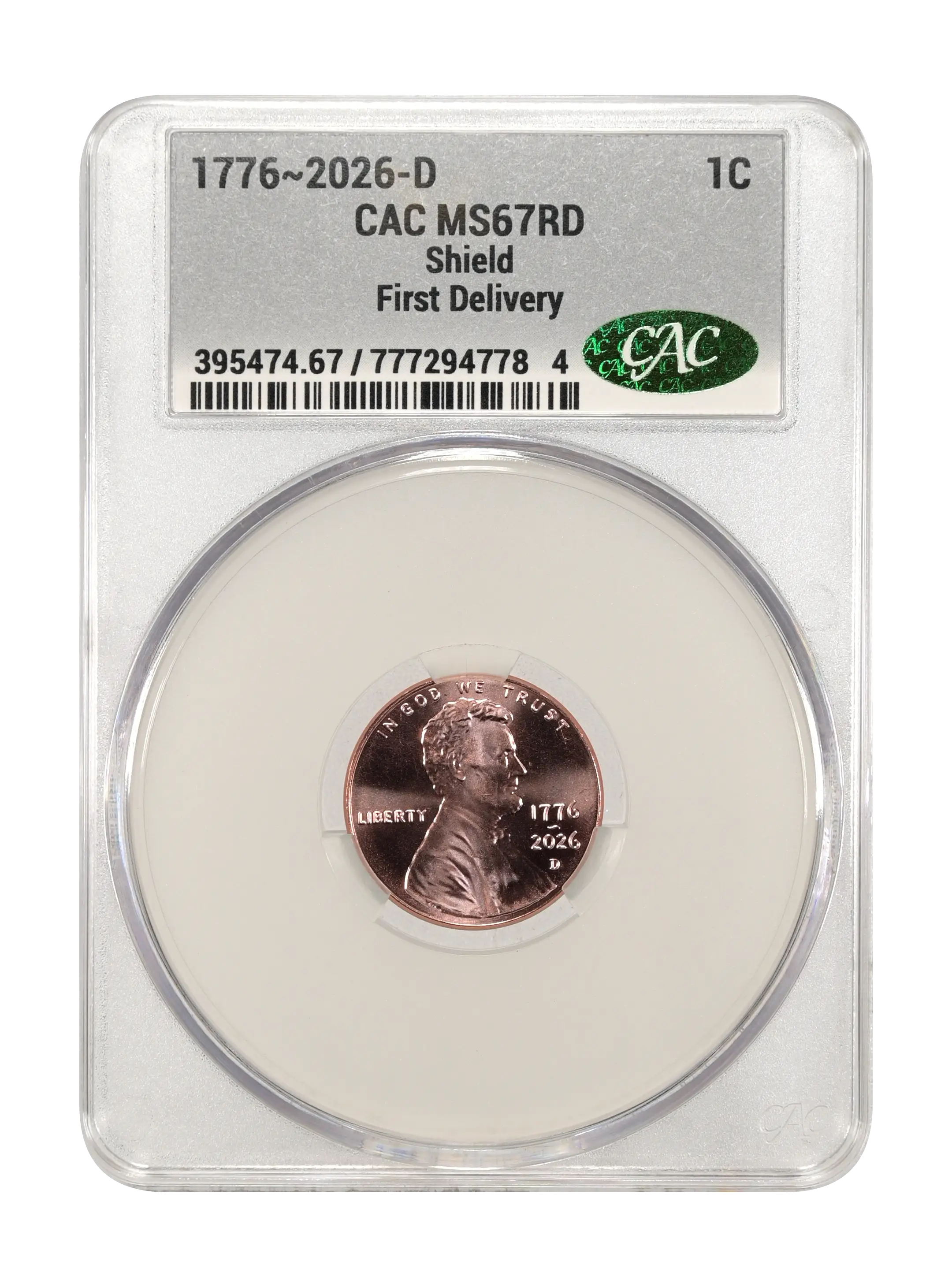 1776~2026-D 1c Shield MS RD thumbnail 20