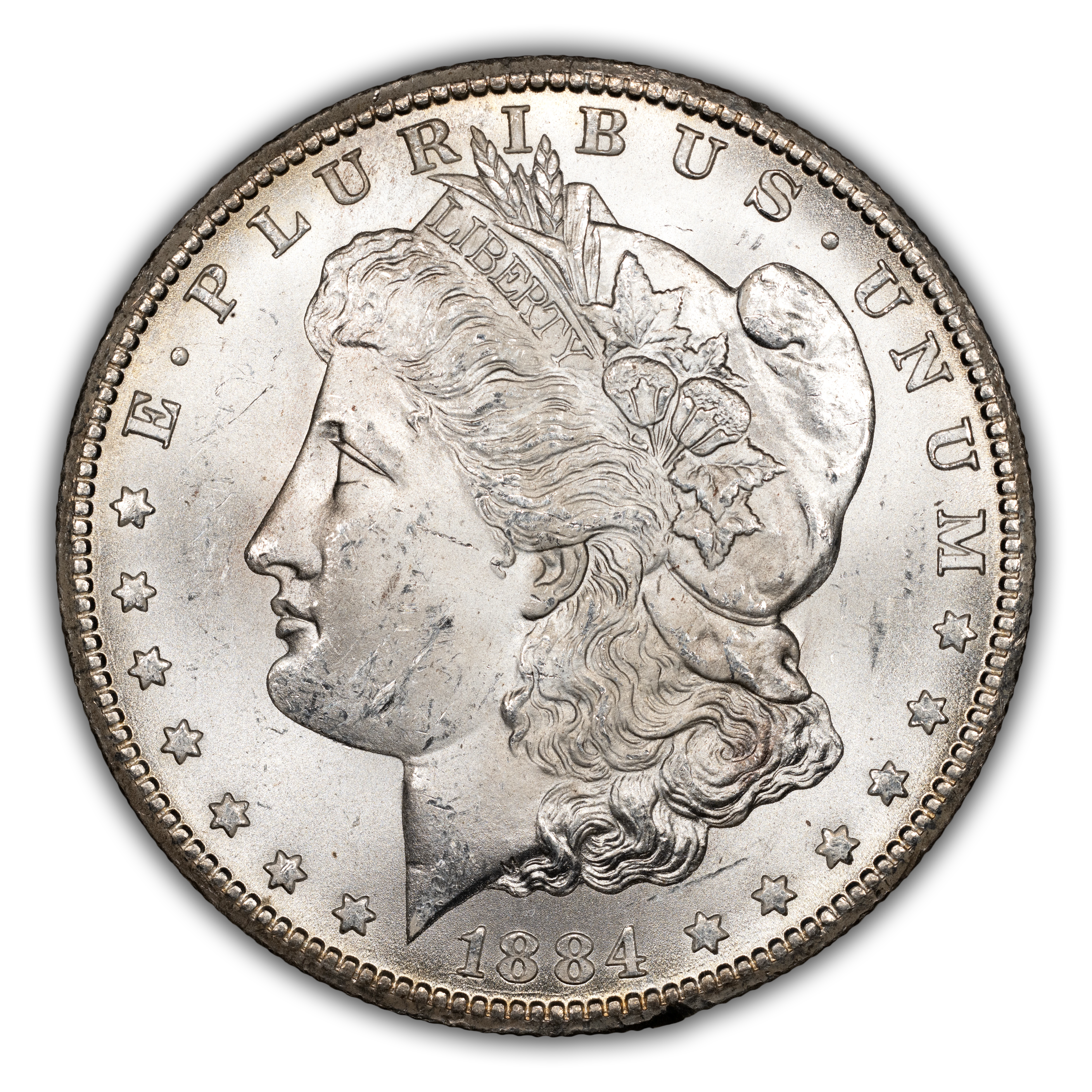 1884-CC $1  Doubled 8 Bottom, VAM-7 MS thumbnail 6