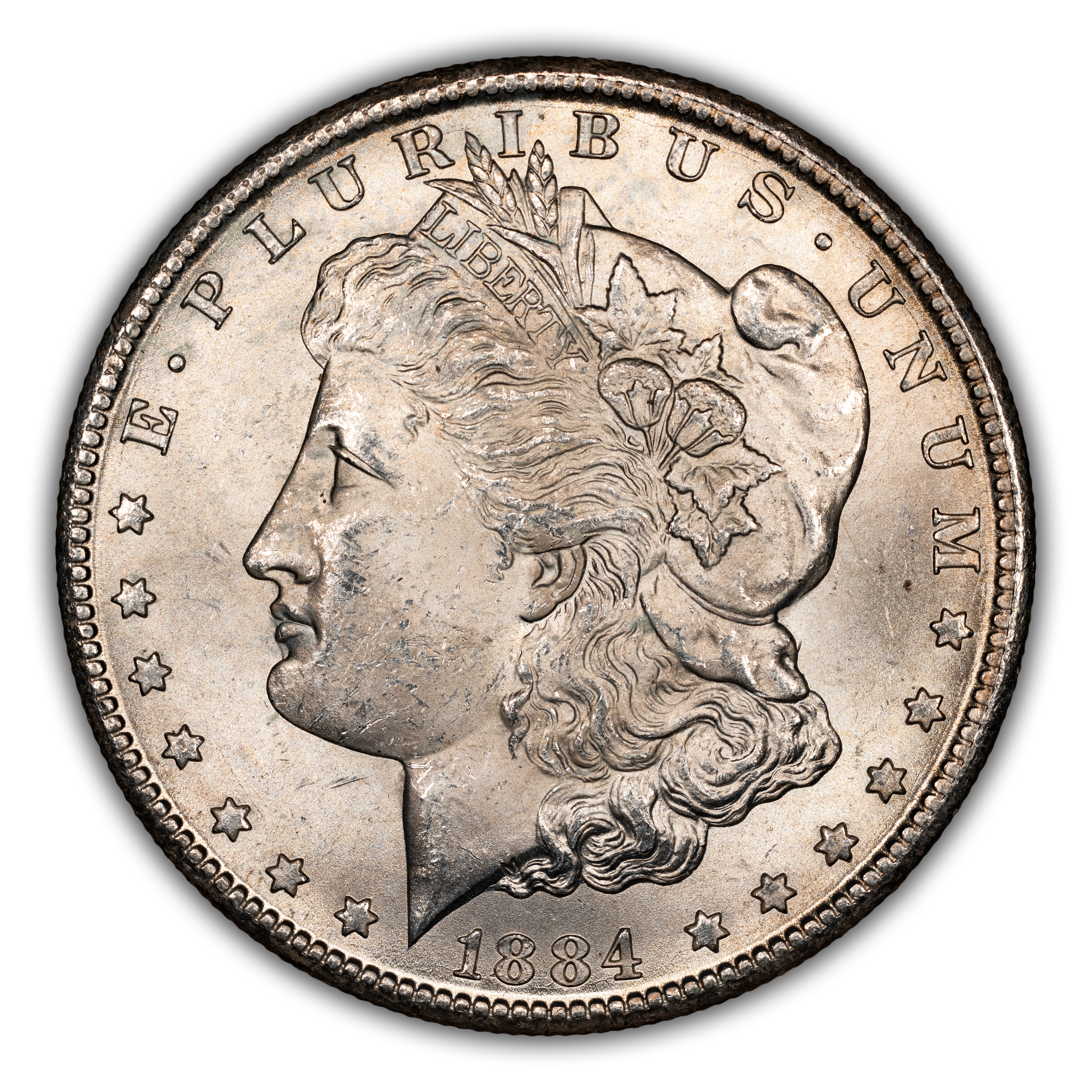 1884-CC $1  Doubled 8 Bottom, VAM-7 MS thumbnail 7