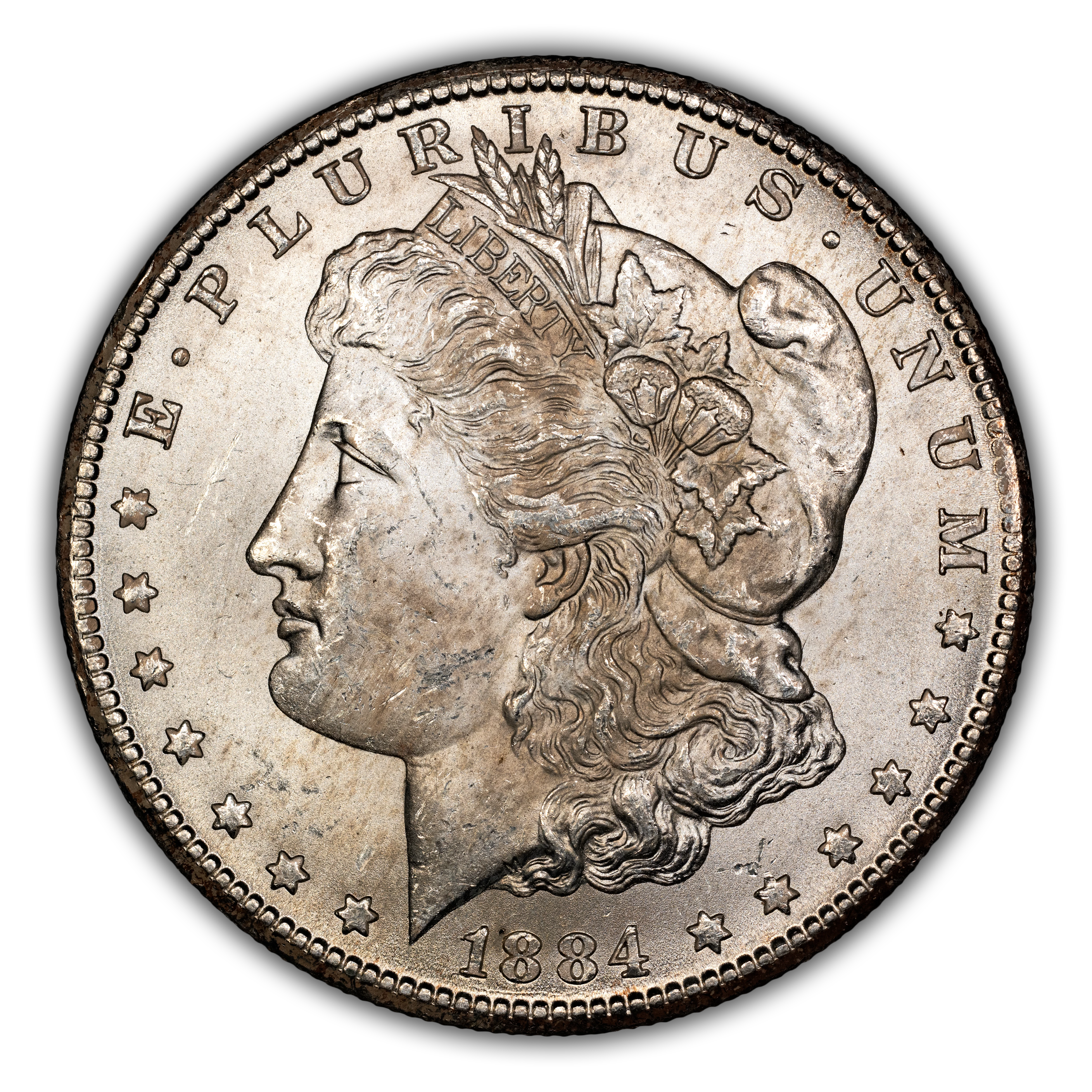 1884-CC $1  Doubled 8 Bottom, VAM-7 MS thumbnail 3