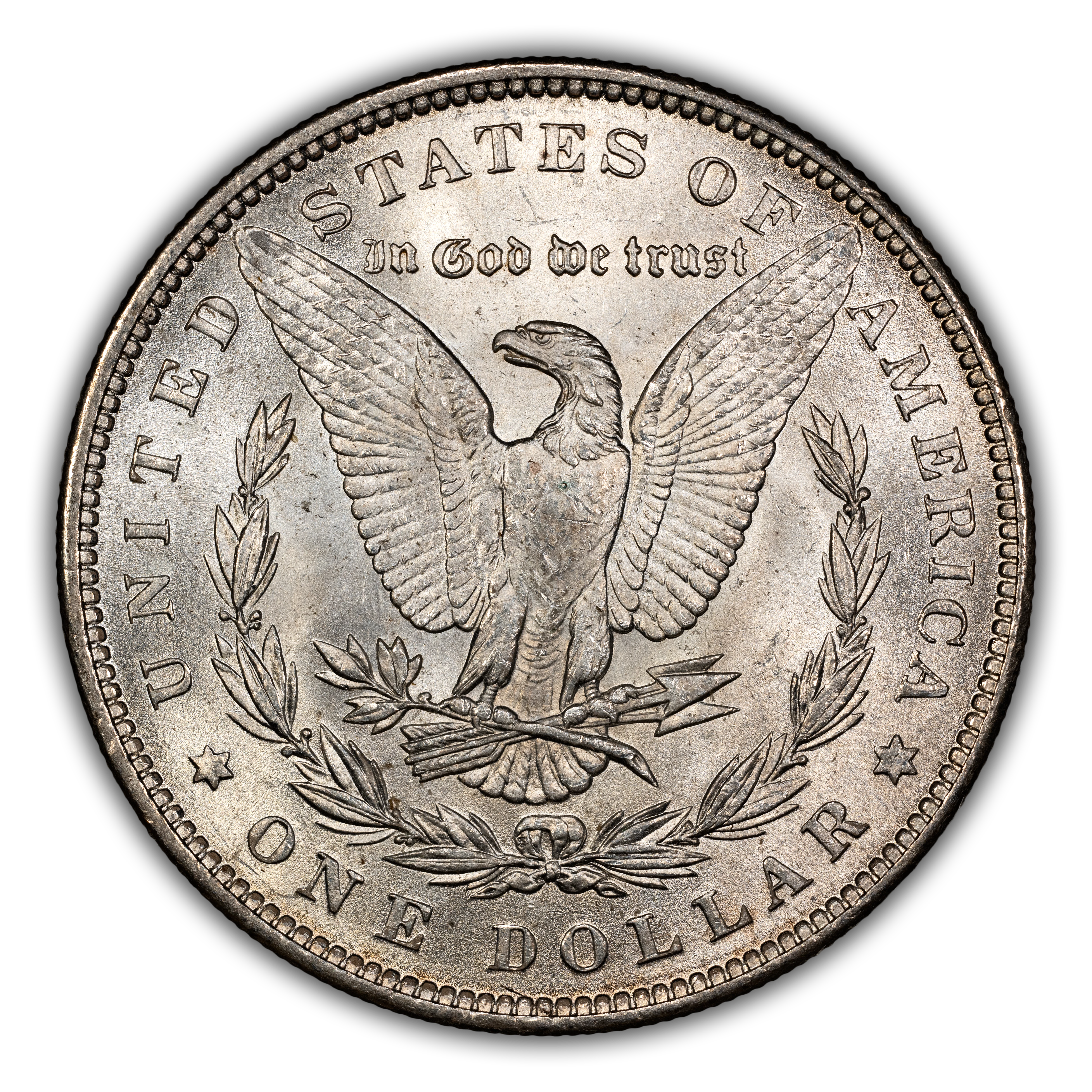 1888 $1  Doubled Ear, Clashed Obverse, VAM-11A MS thumbnail 4