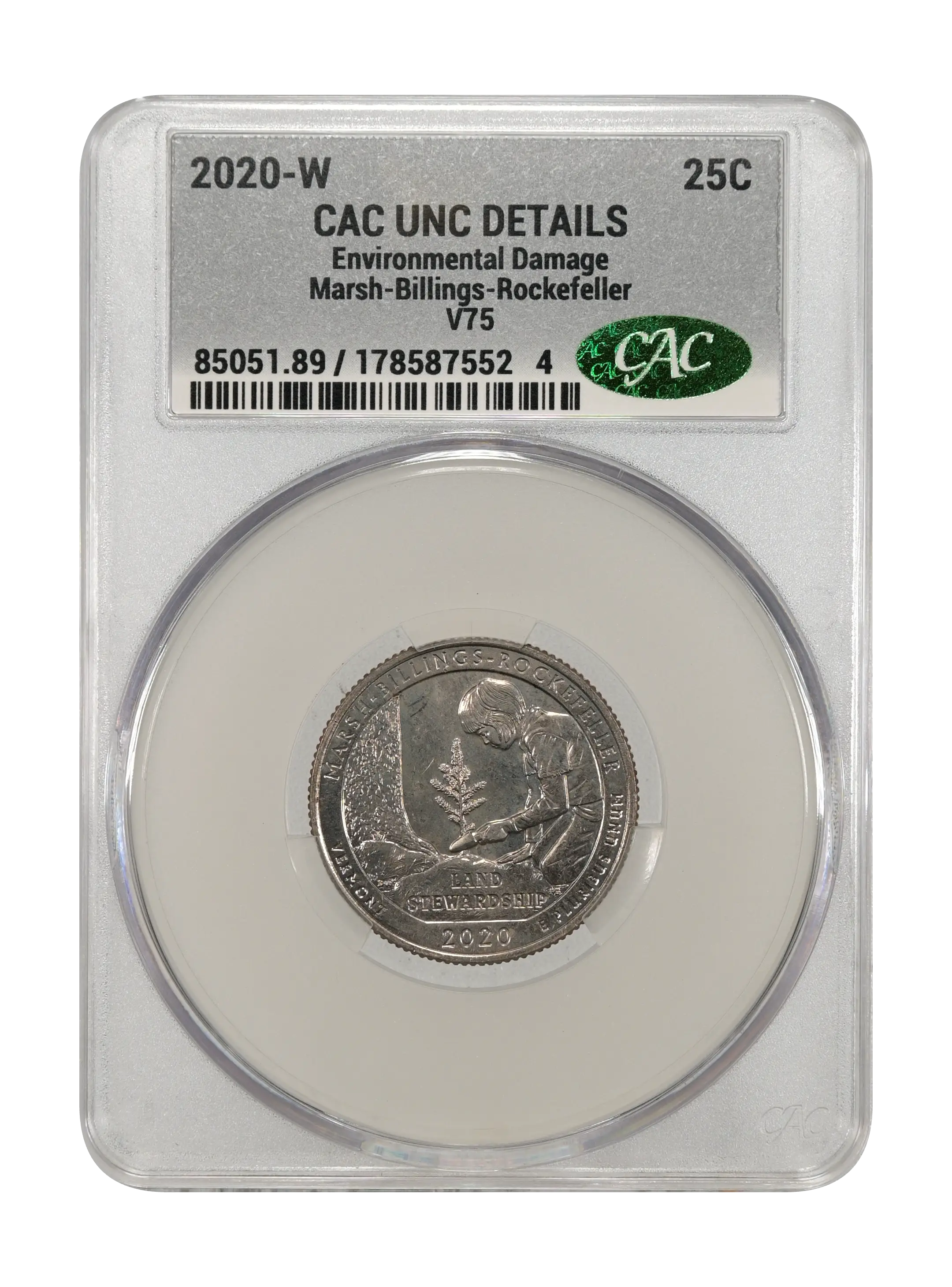 2020-W 25c Marsh-Billings Rockefeller, V75 MS thumbnail 4