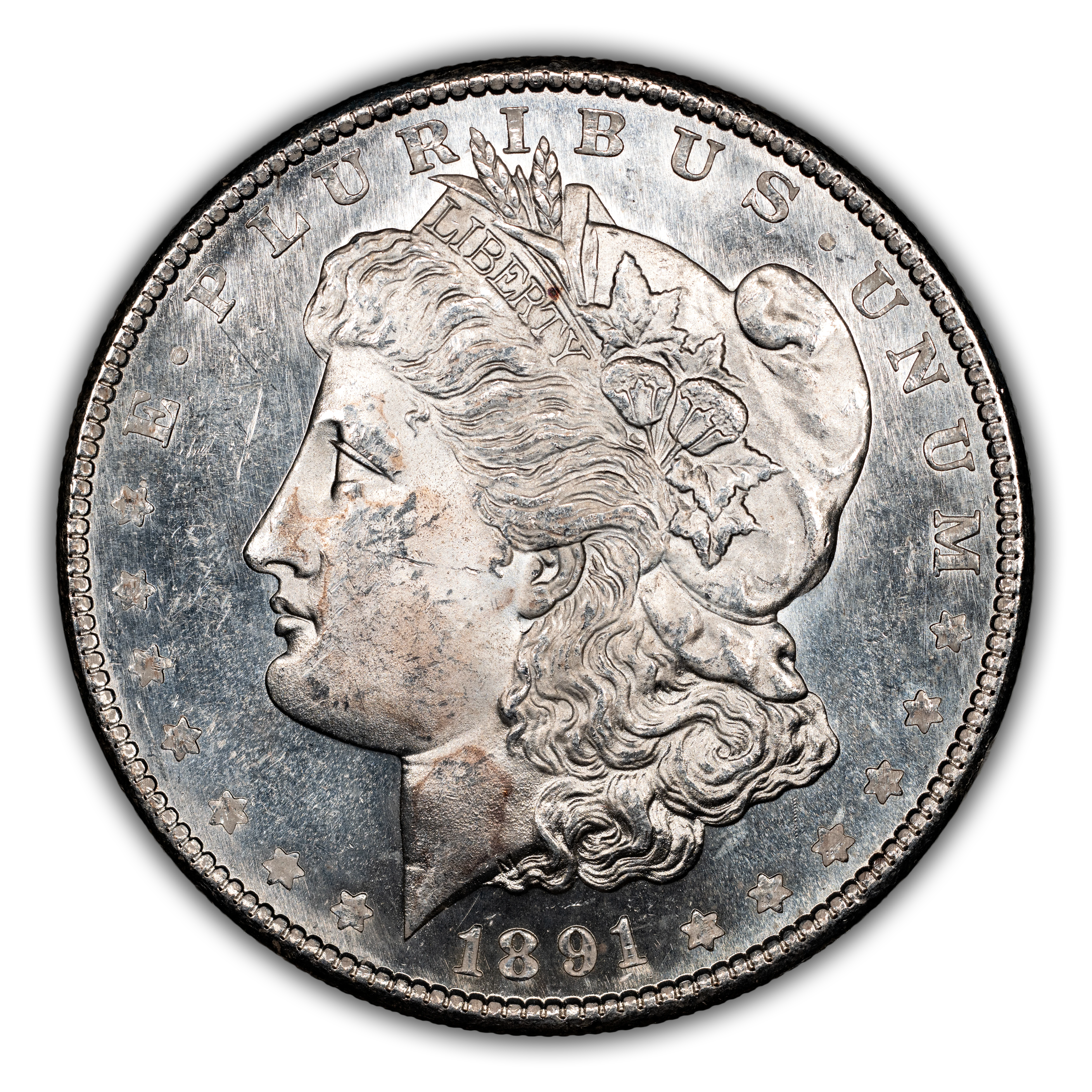 1891-S $1  GSA Hoard, Soft Package MS thumbnail 3