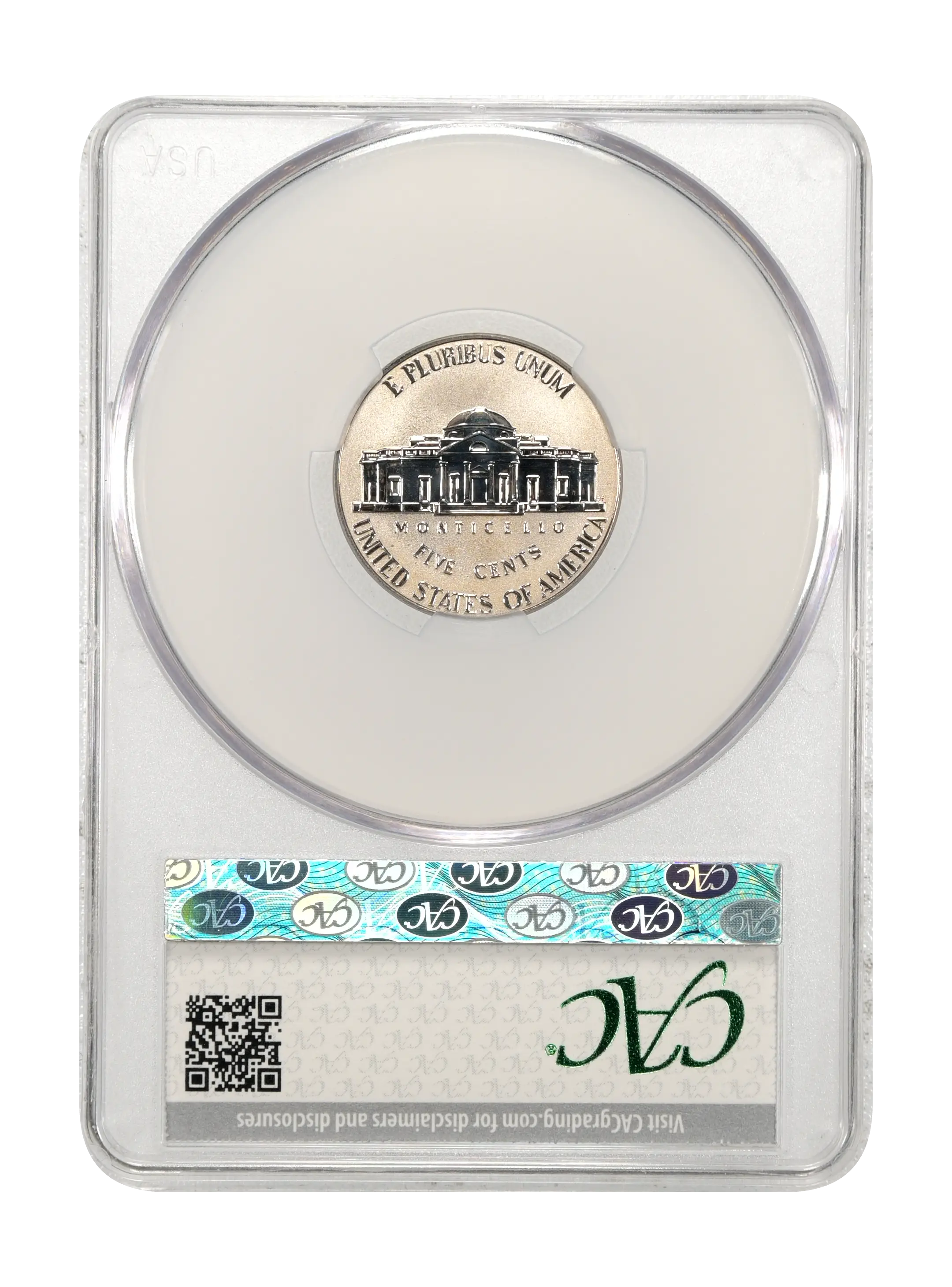 2020-W 5c Reverse Proof PR66 thumbnail 23