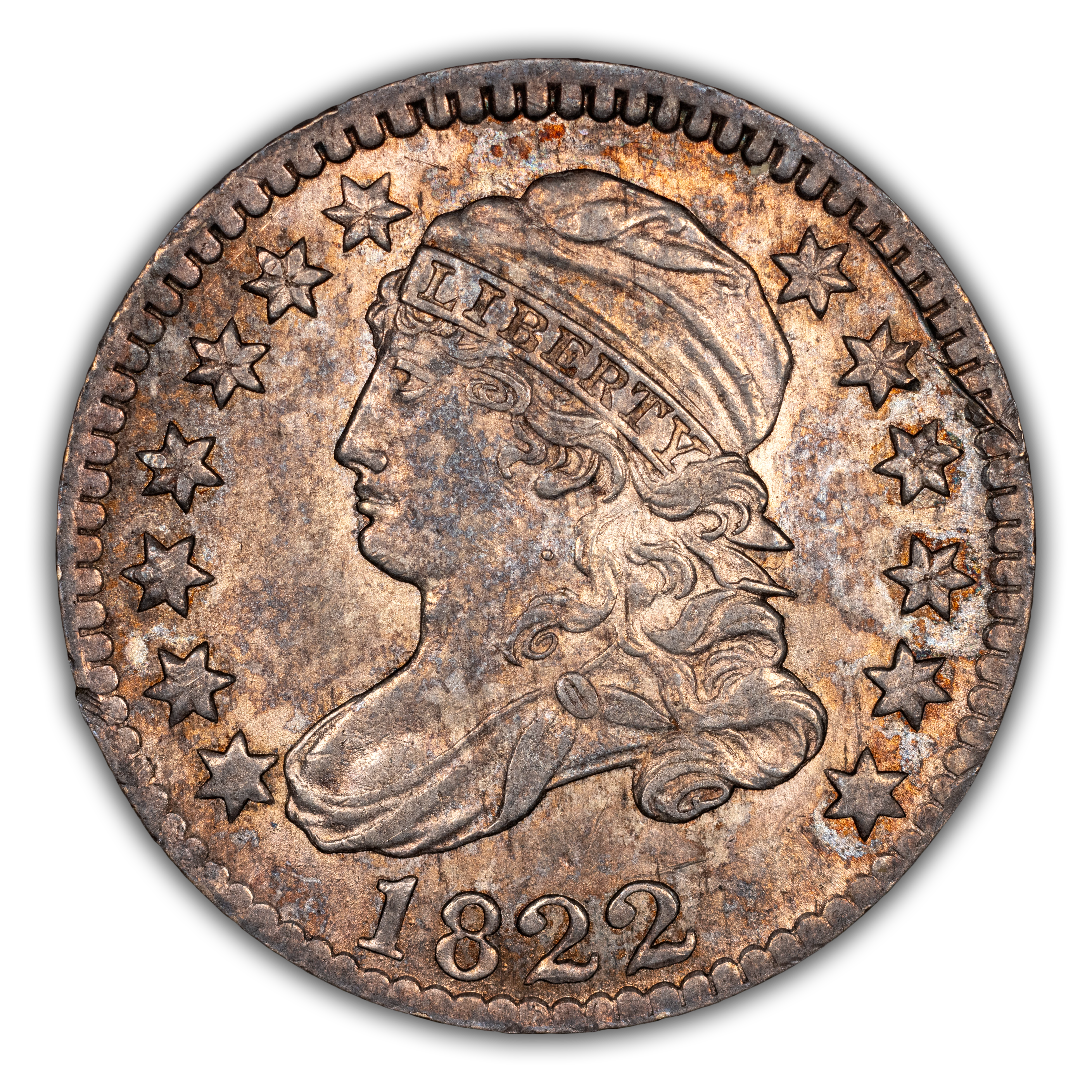 1822 10c JR-1 MS