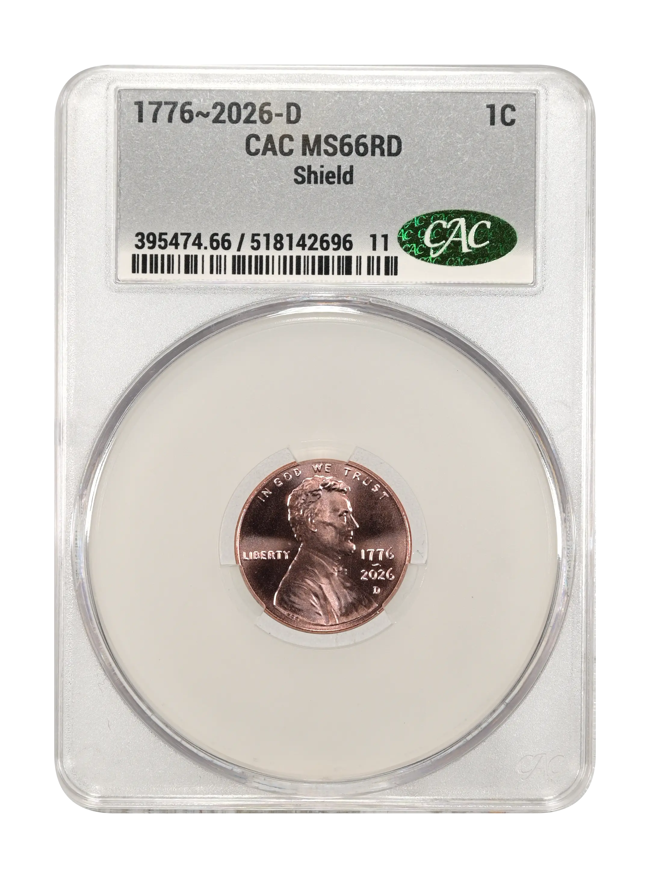 1776~2026-D 1c Shield MS RD thumbnail 14