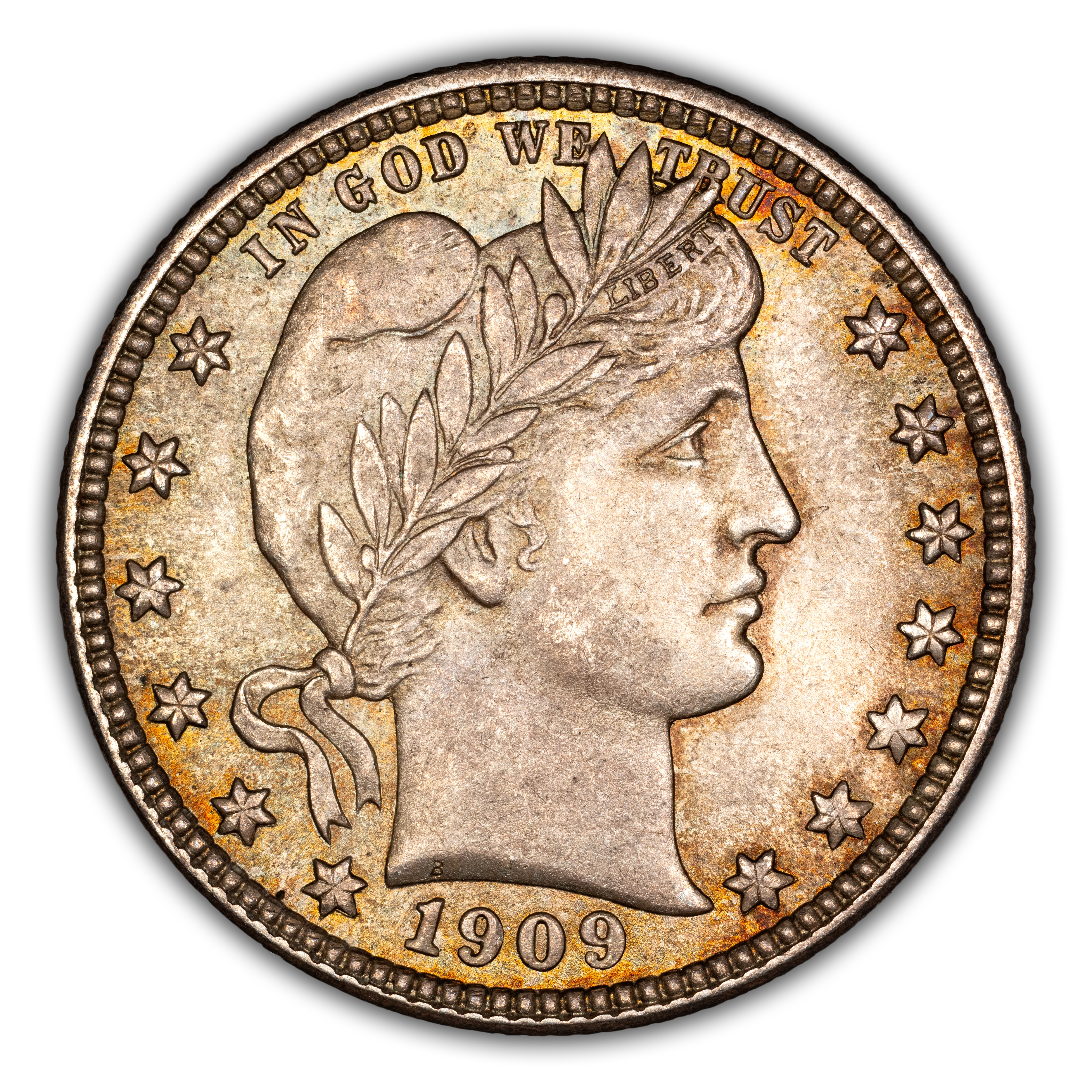 1909-D 25c MS thumbnail 2