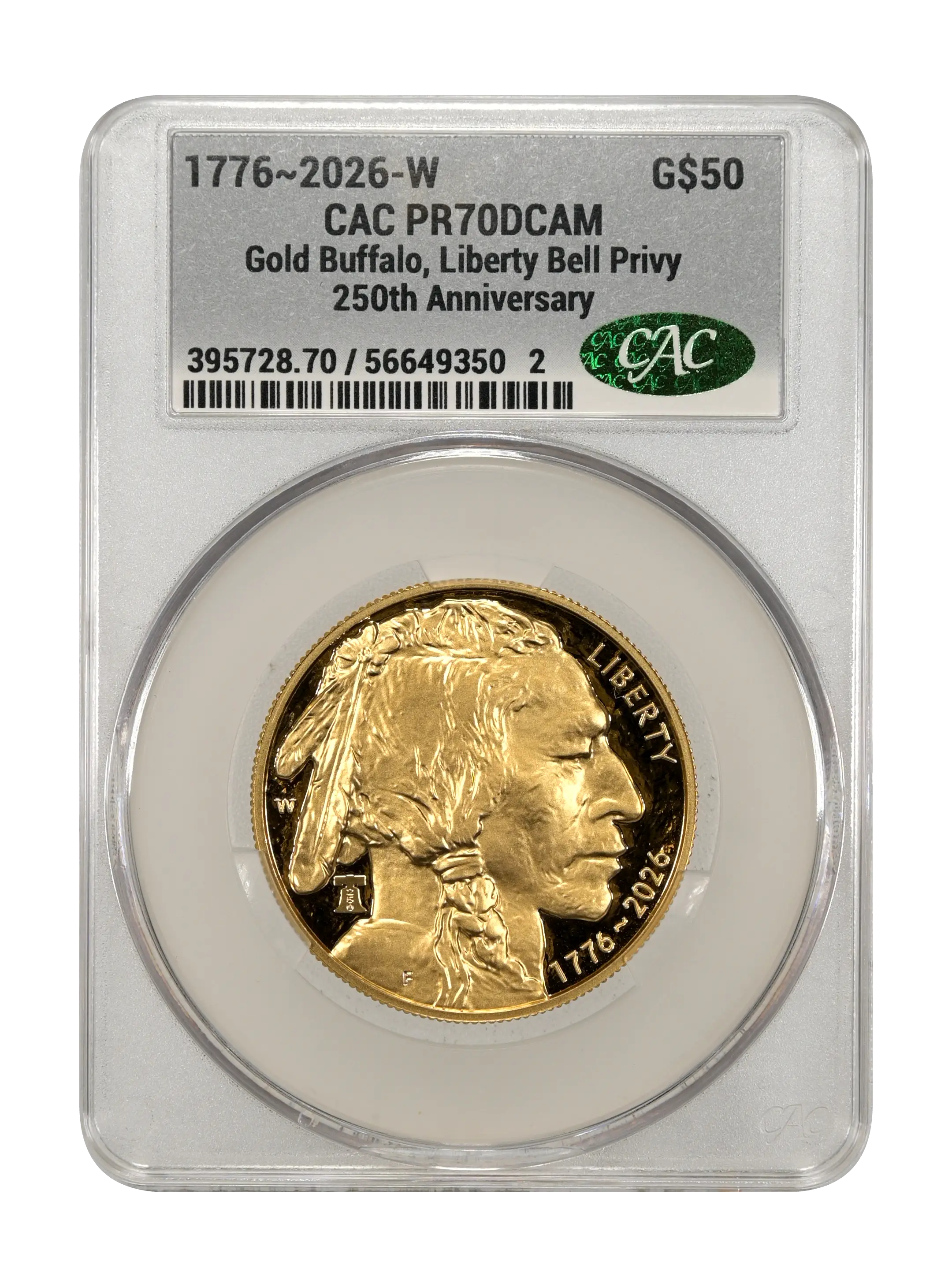 1776~2026-W G$50  Gold Buffalo PR DCAM thumbnail 15