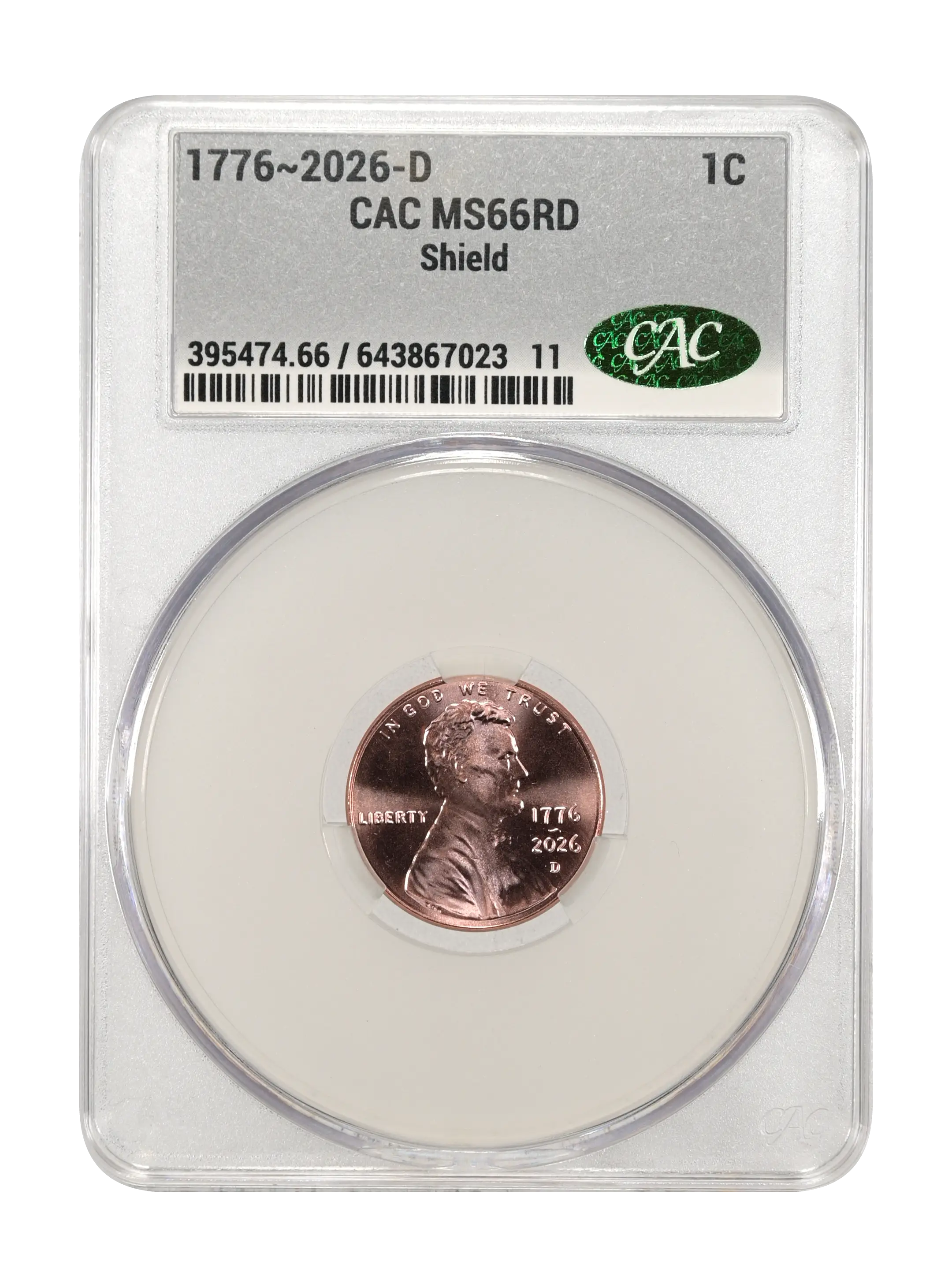 1776~2026-D 1c Shield MS RD thumbnail 15