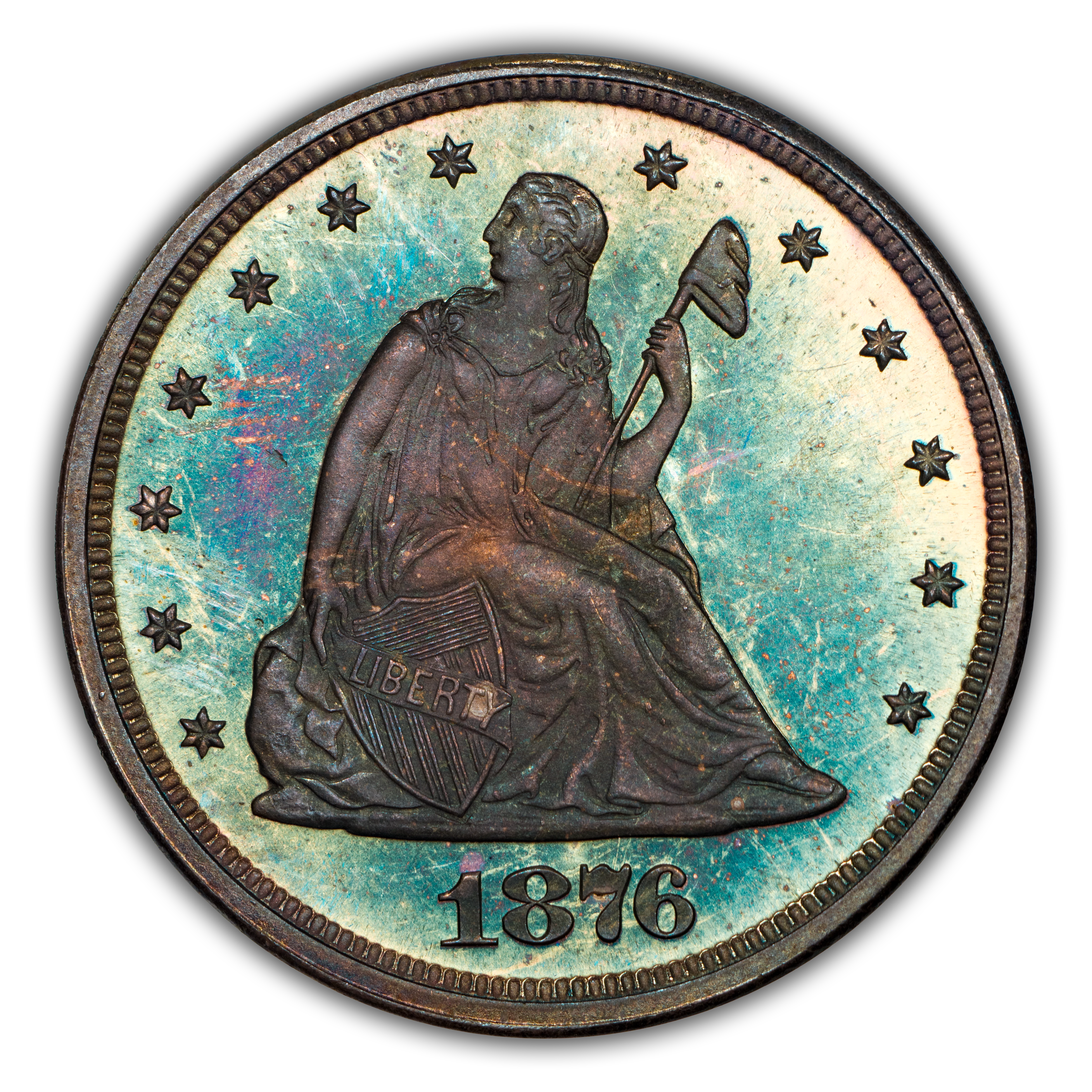 1876 20c PR