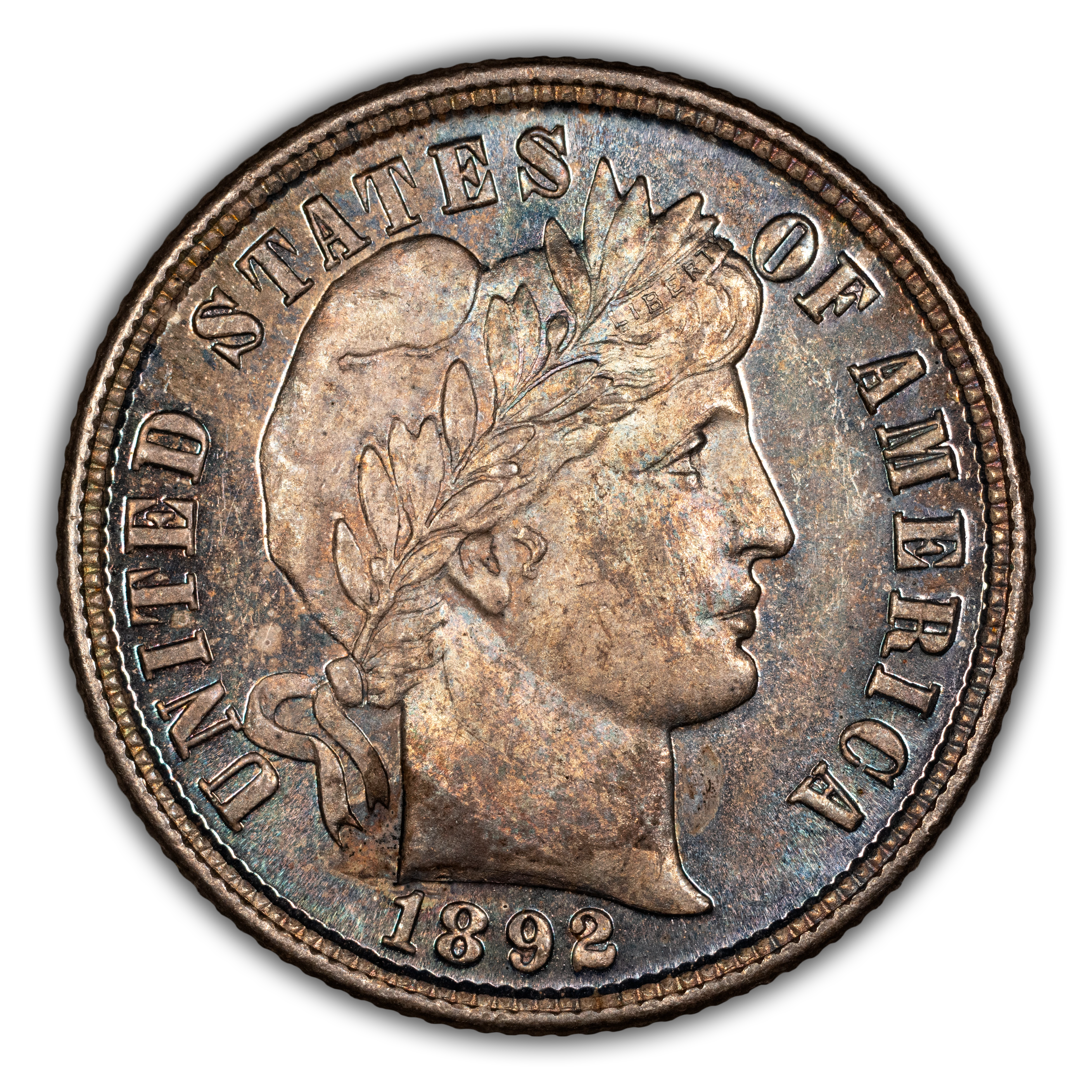 1892 10c MS PL