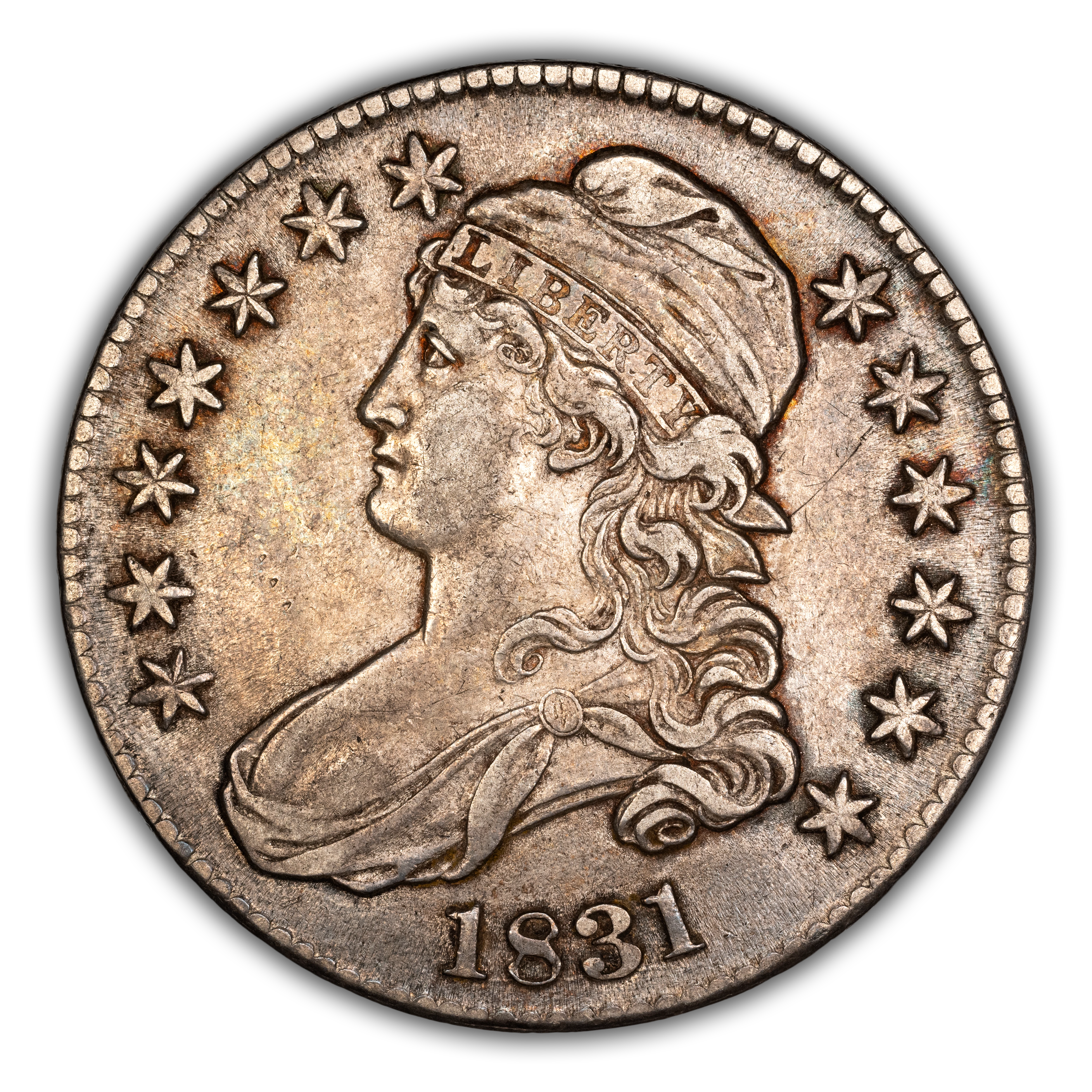 1831 50c O-103 MS
