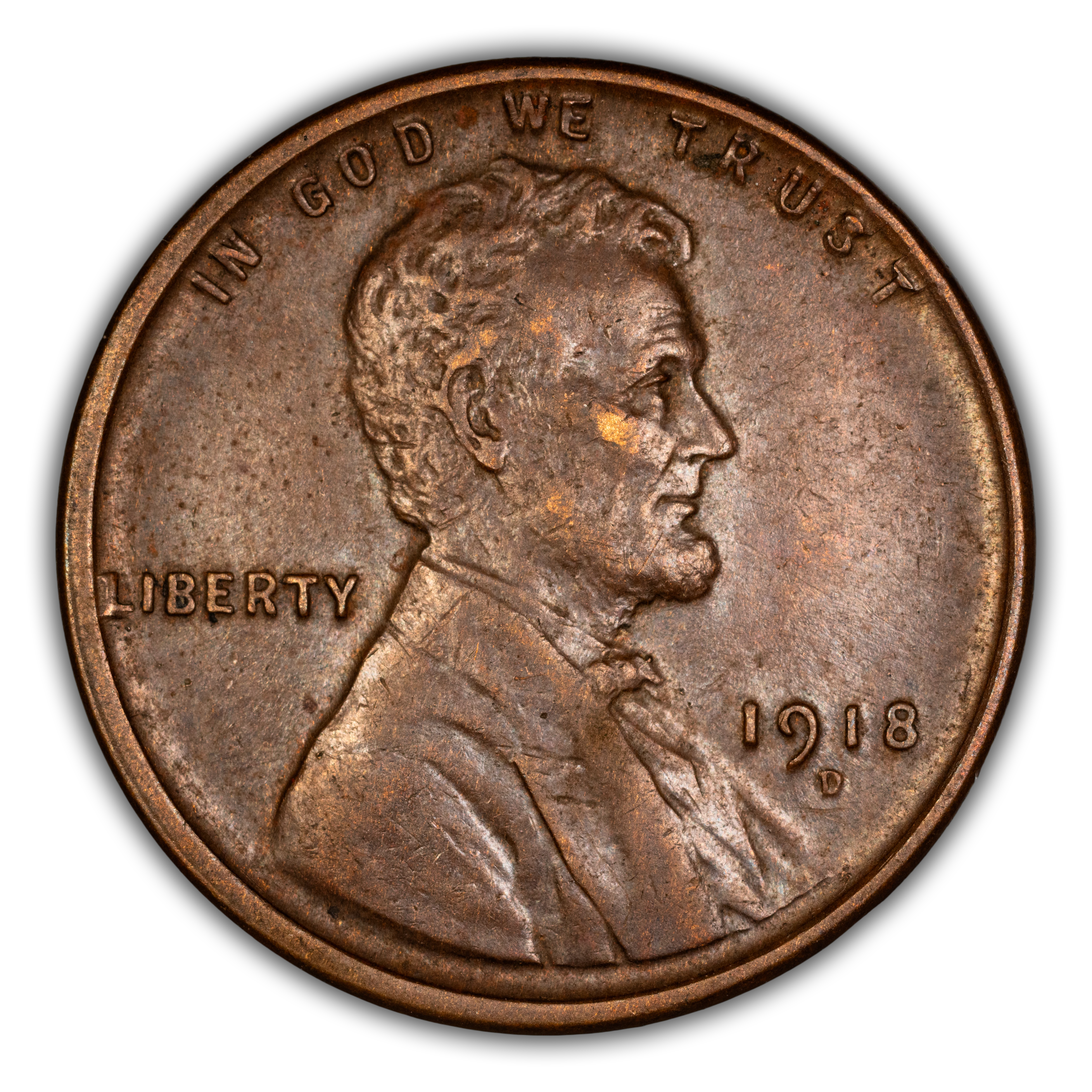 1918-D 1c MS BN thumbnail 2