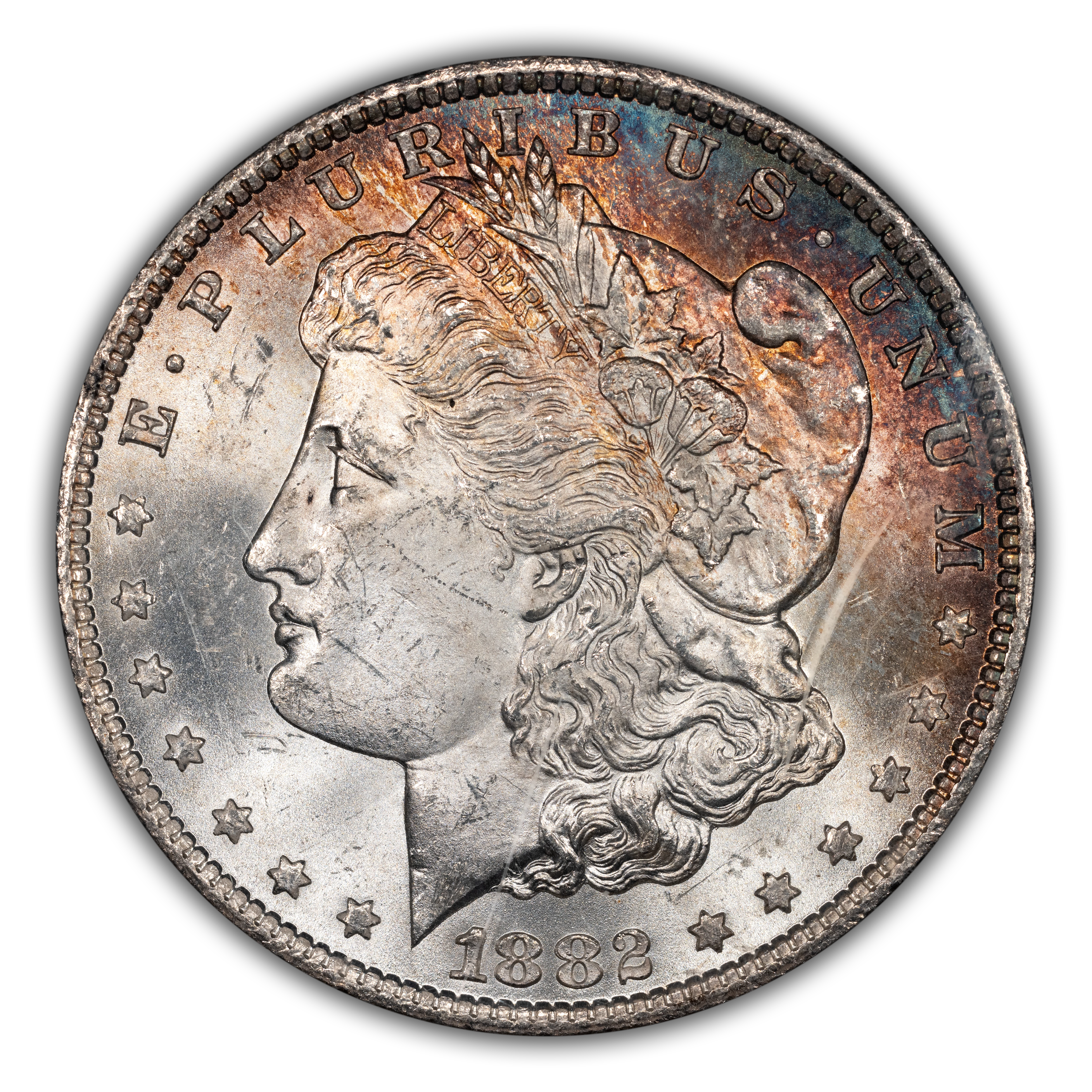 1882-CC $1  GSA Hoard, Hard Package, Top Below 8, VAM-2A2 MS thumbnail 4
