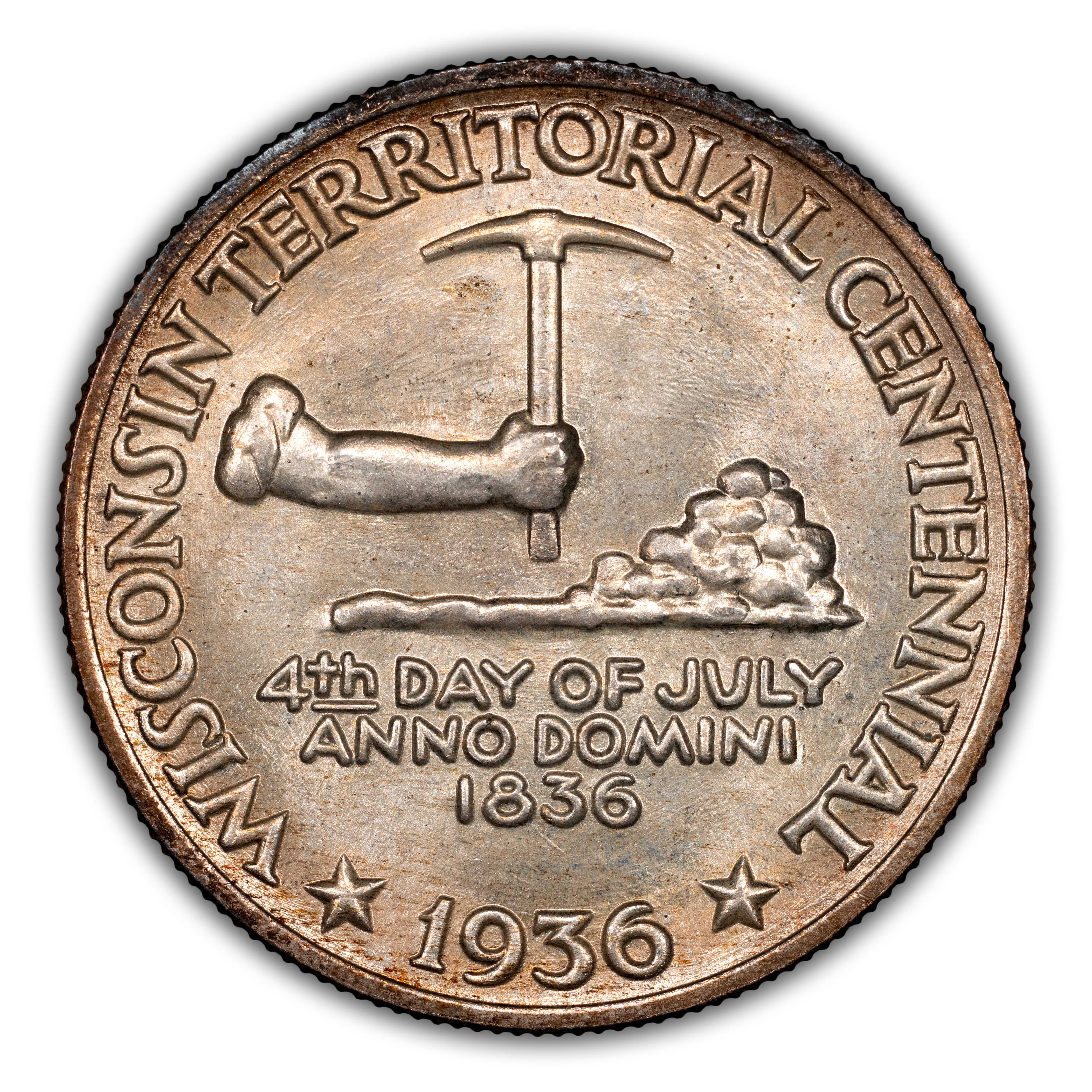 1936 50c Wisconsin MS thumbnail 4