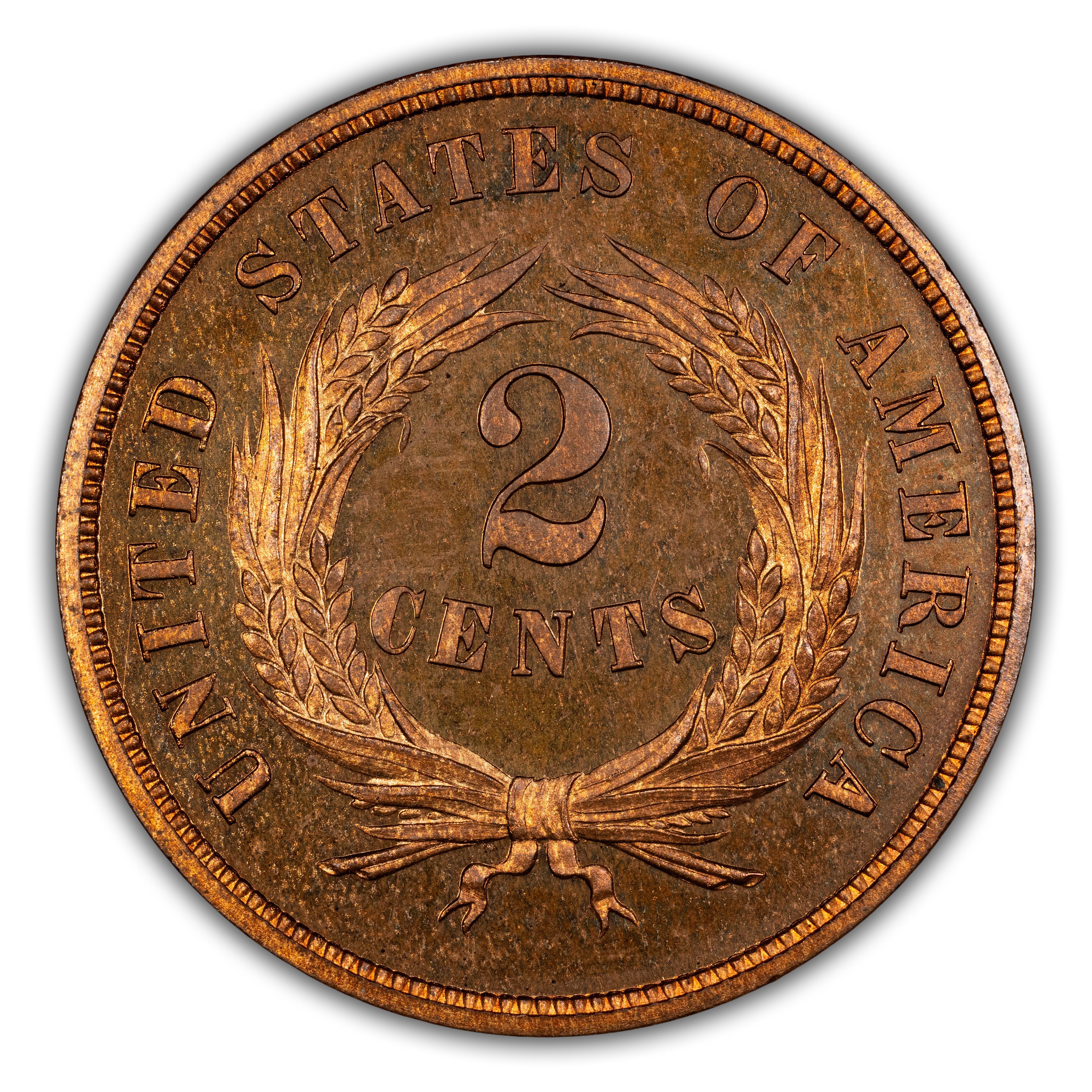 1864 2c Large Motto PR RB thumbnail 10