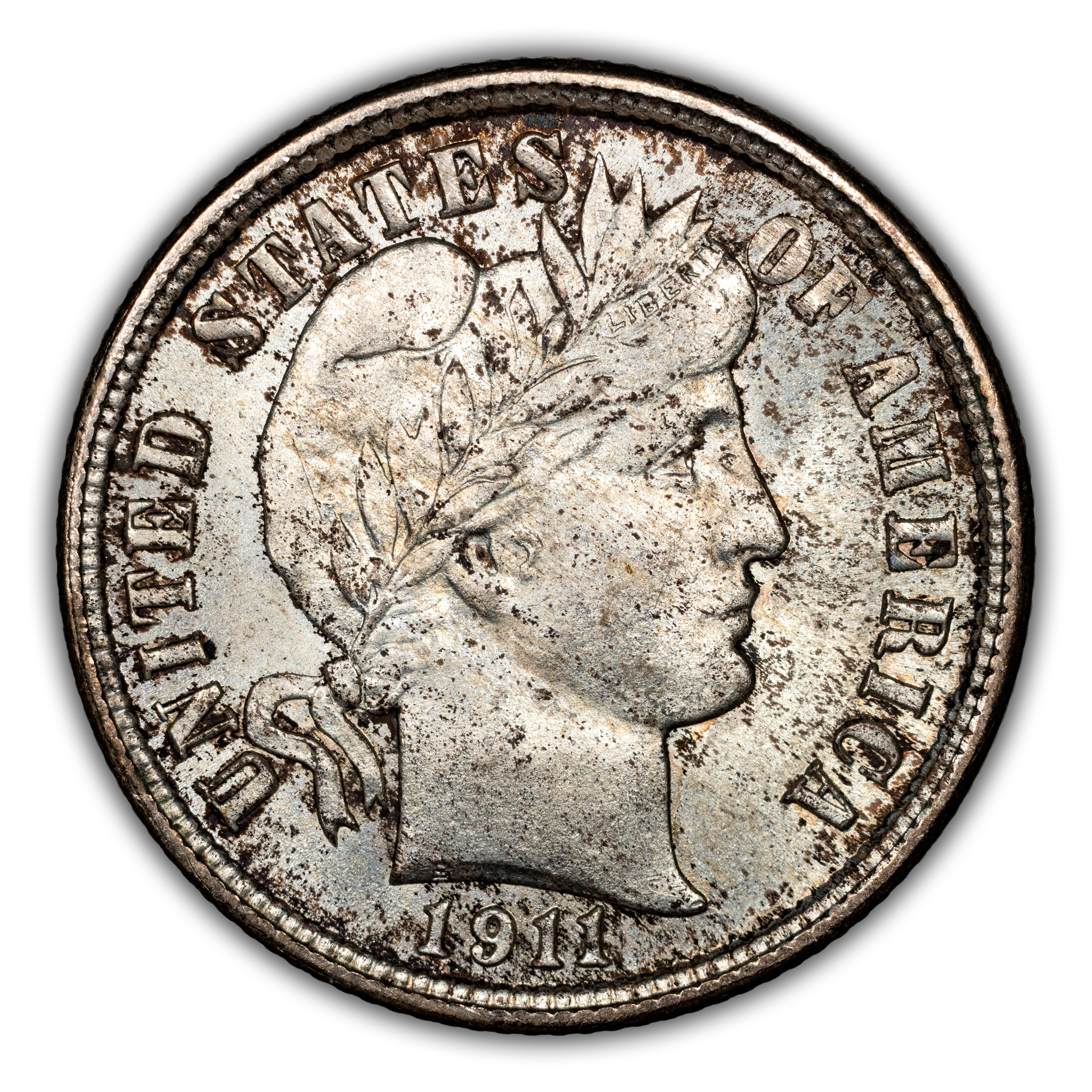 1911 10c MS