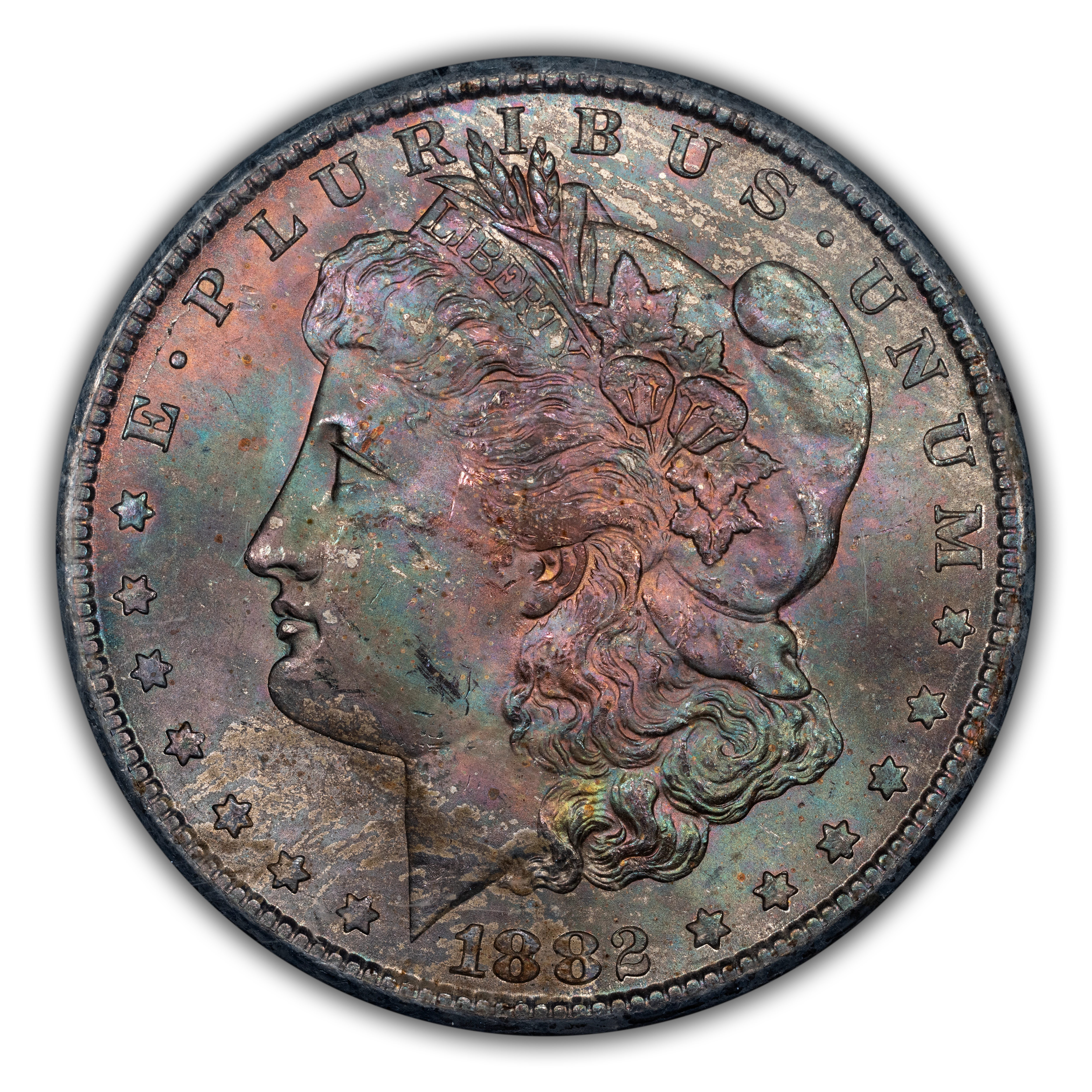 1882-CC $1  GSA Hoard, Hard Package, Top Below 8, VAM-2A2 MS thumbnail 6