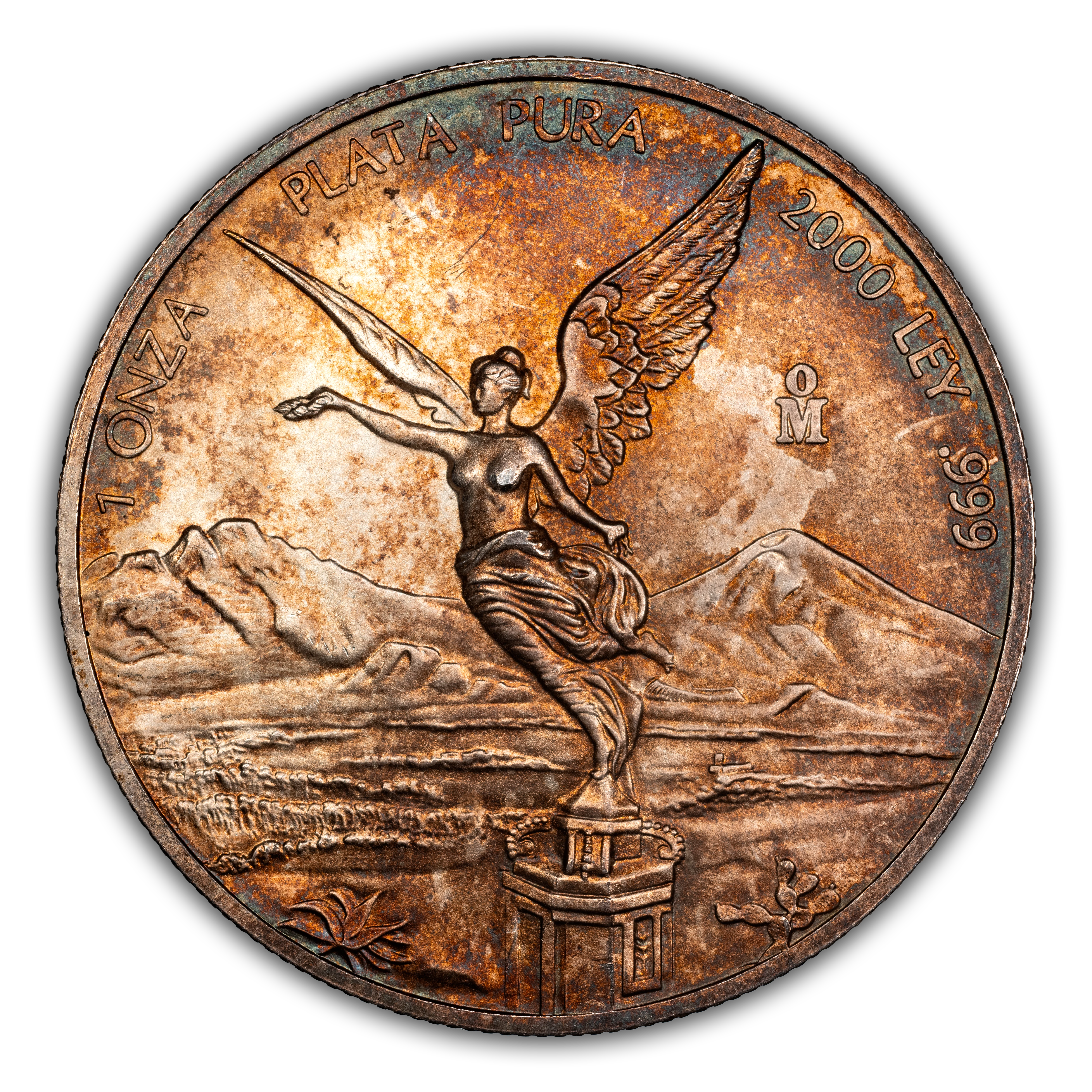 2000-Mo 1 Onza Libertad, Silver MS (KM-639) thumbnail 2