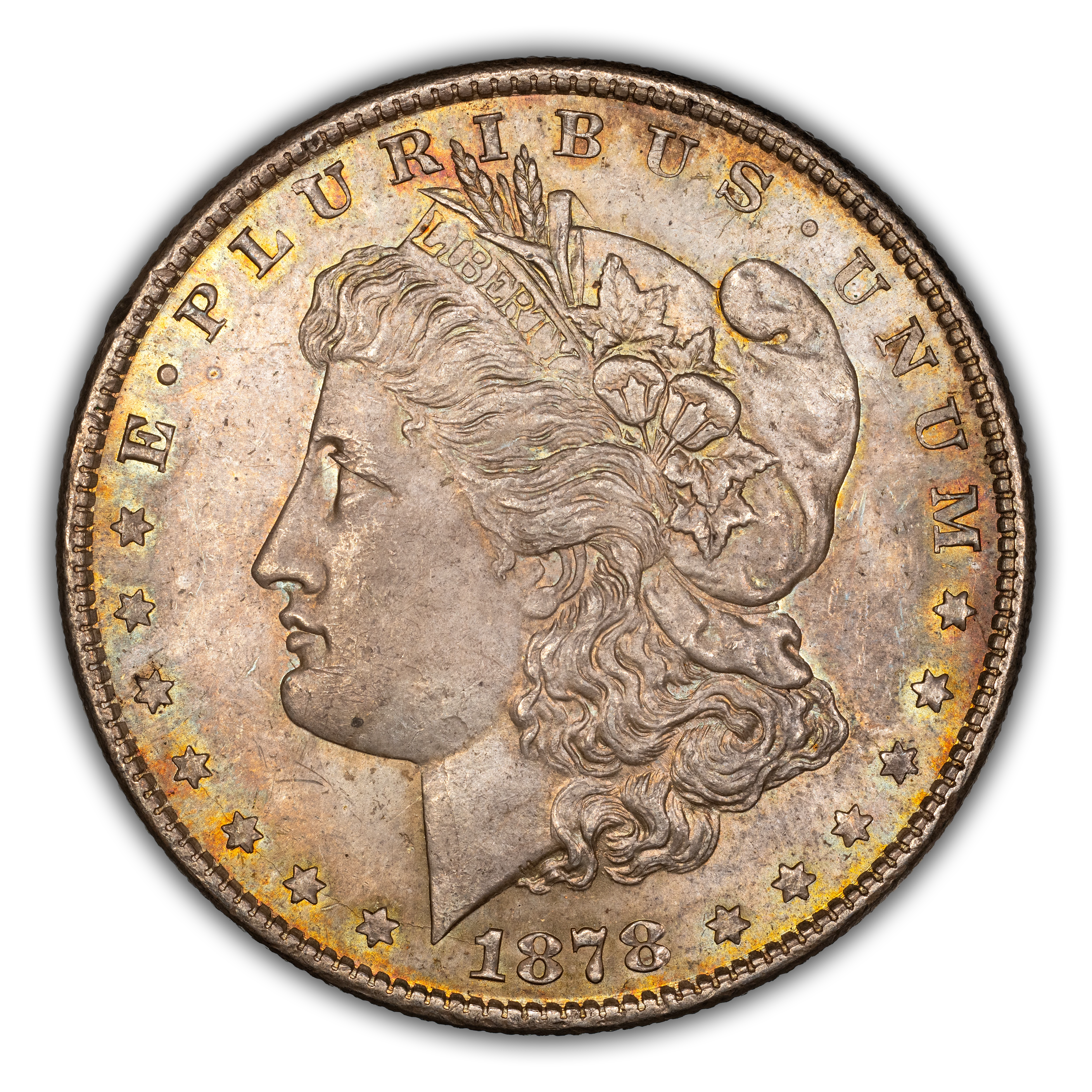 1878 8TF $1  Polished LIB, VAM-22A MS thumbnail 3