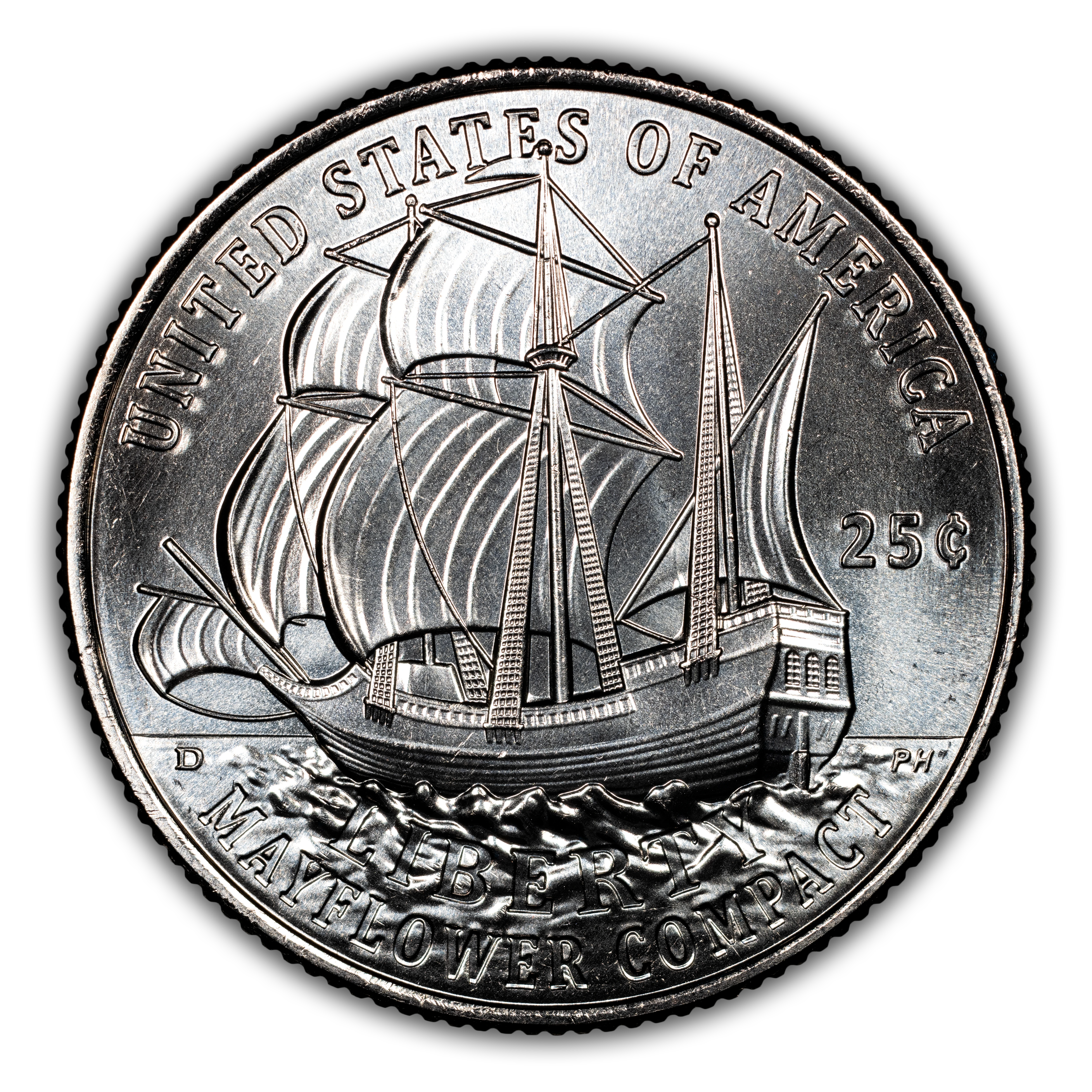 1776~2026-D 25c Mayflower Compact MS thumbnail 3