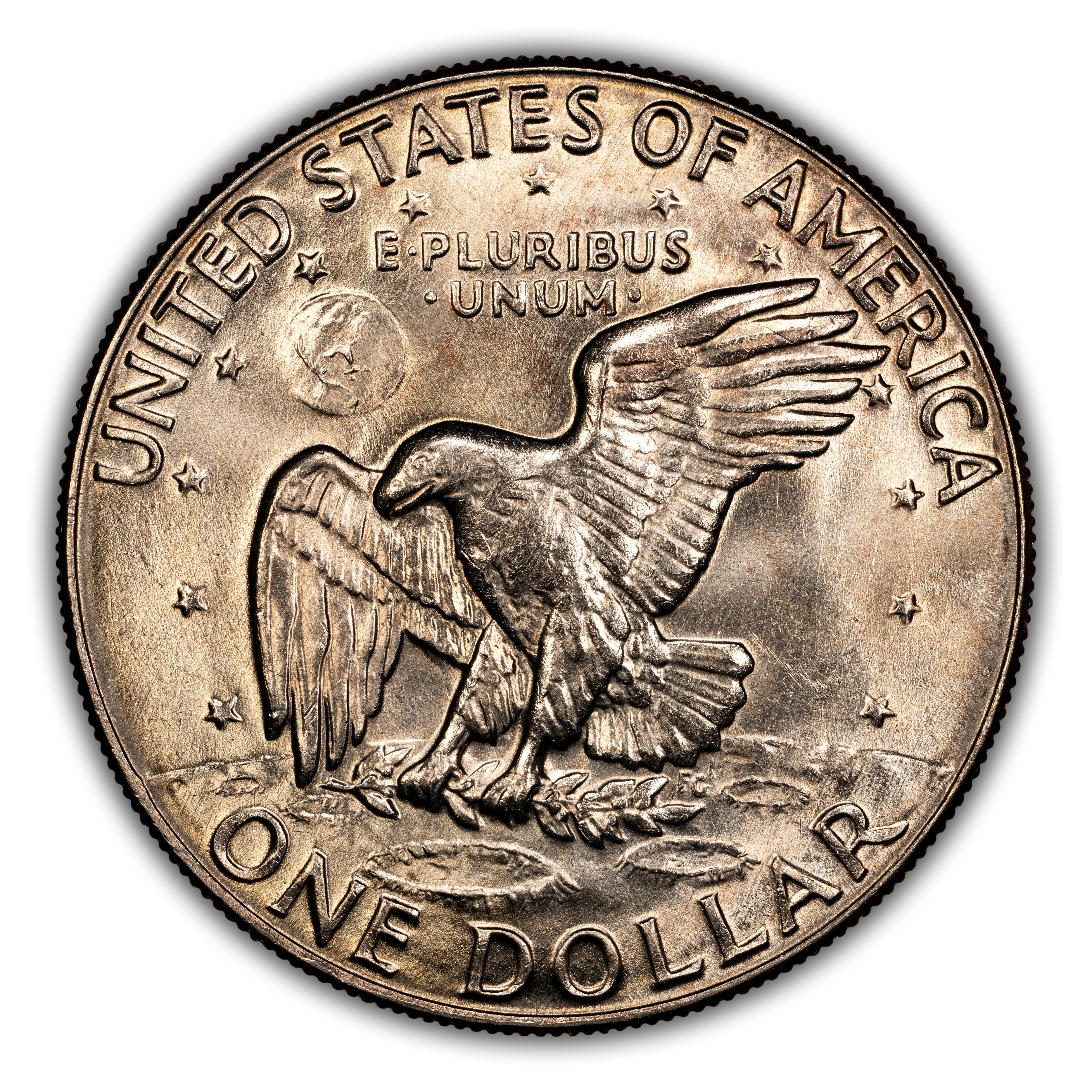 1974-D $1  Peg Leg, FS-401 MS thumbnail 3