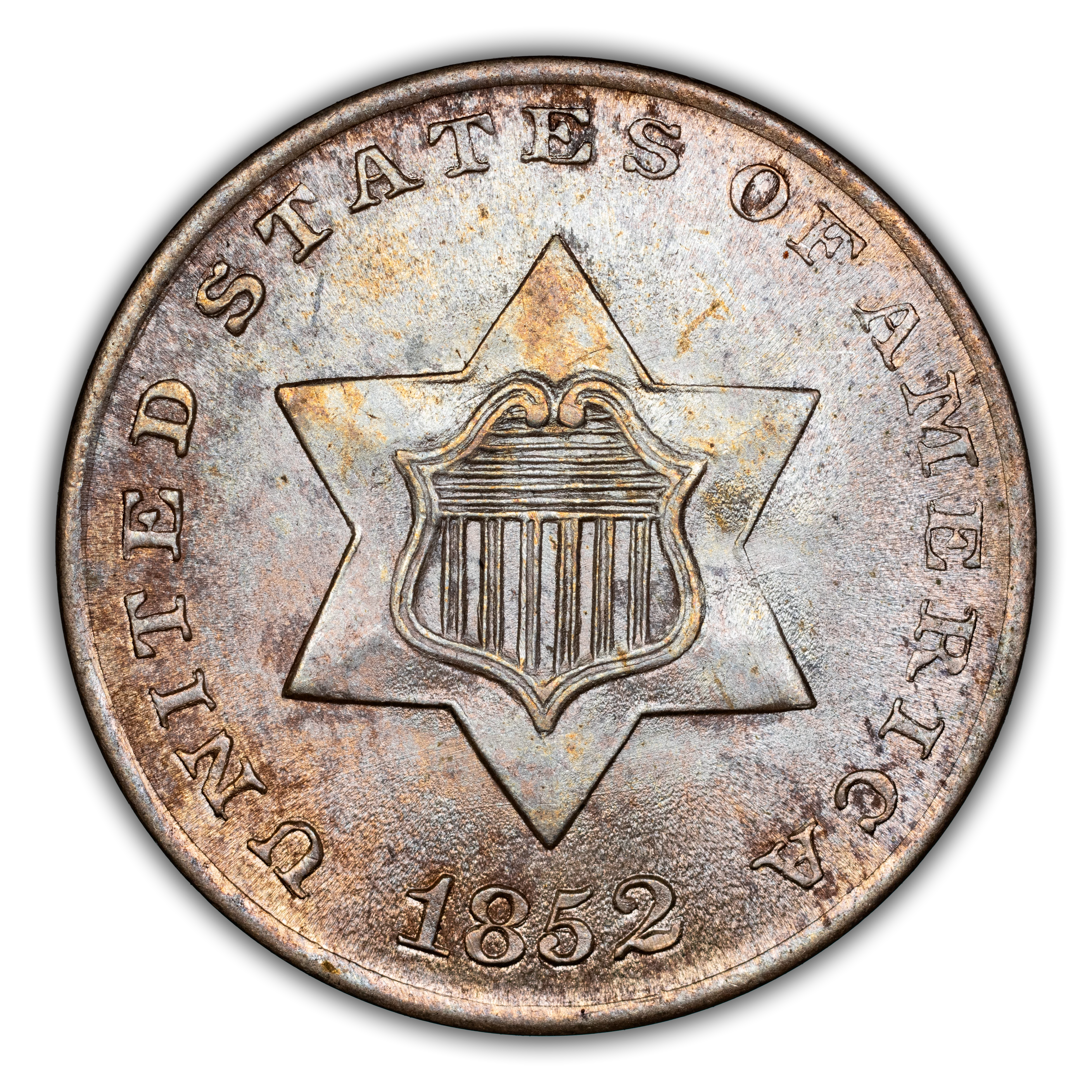 1852 3 Cent Silver Values & Prices | Greysheet