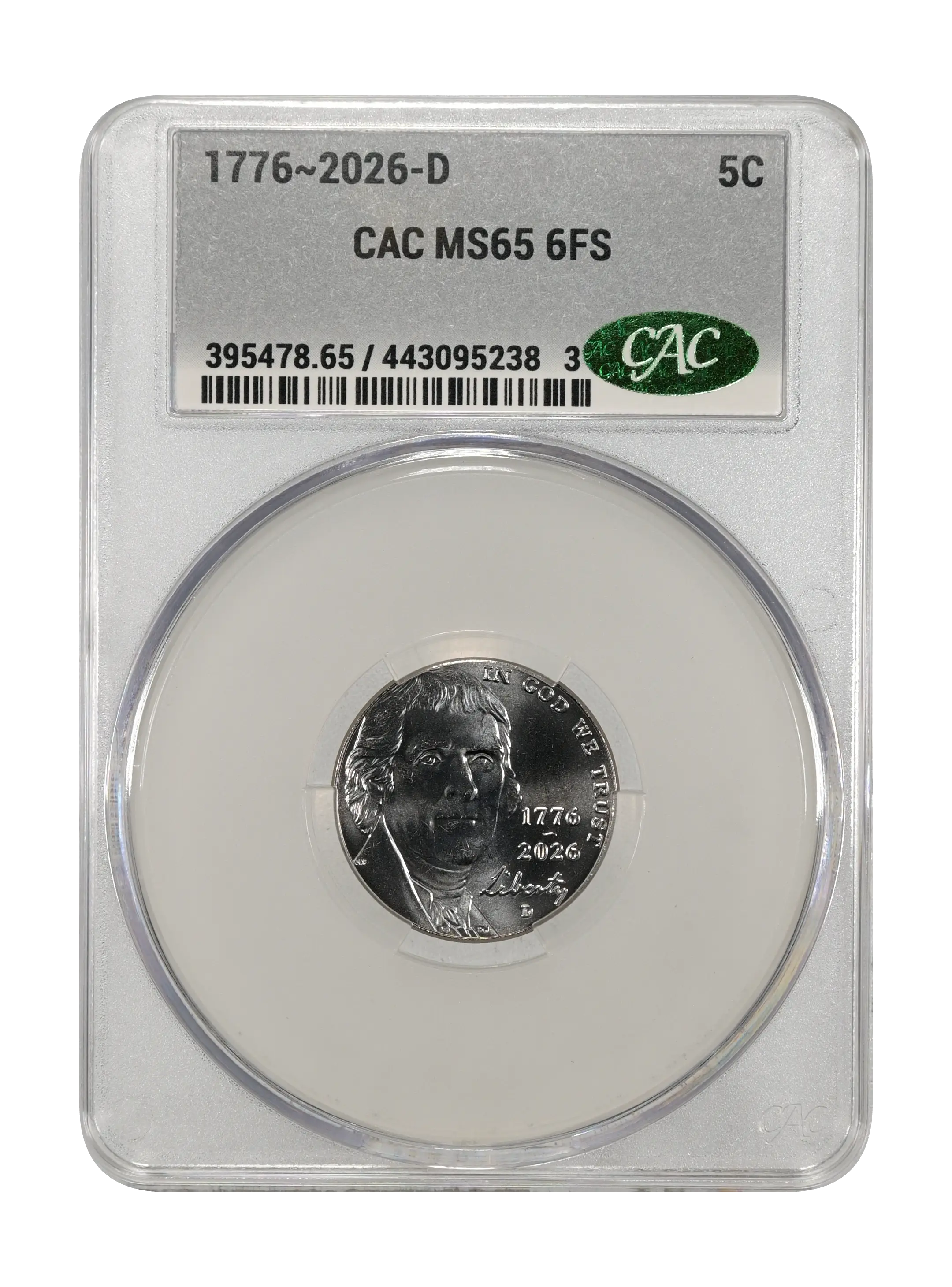 1776~2026-D 5c MS FS PL thumbnail 5