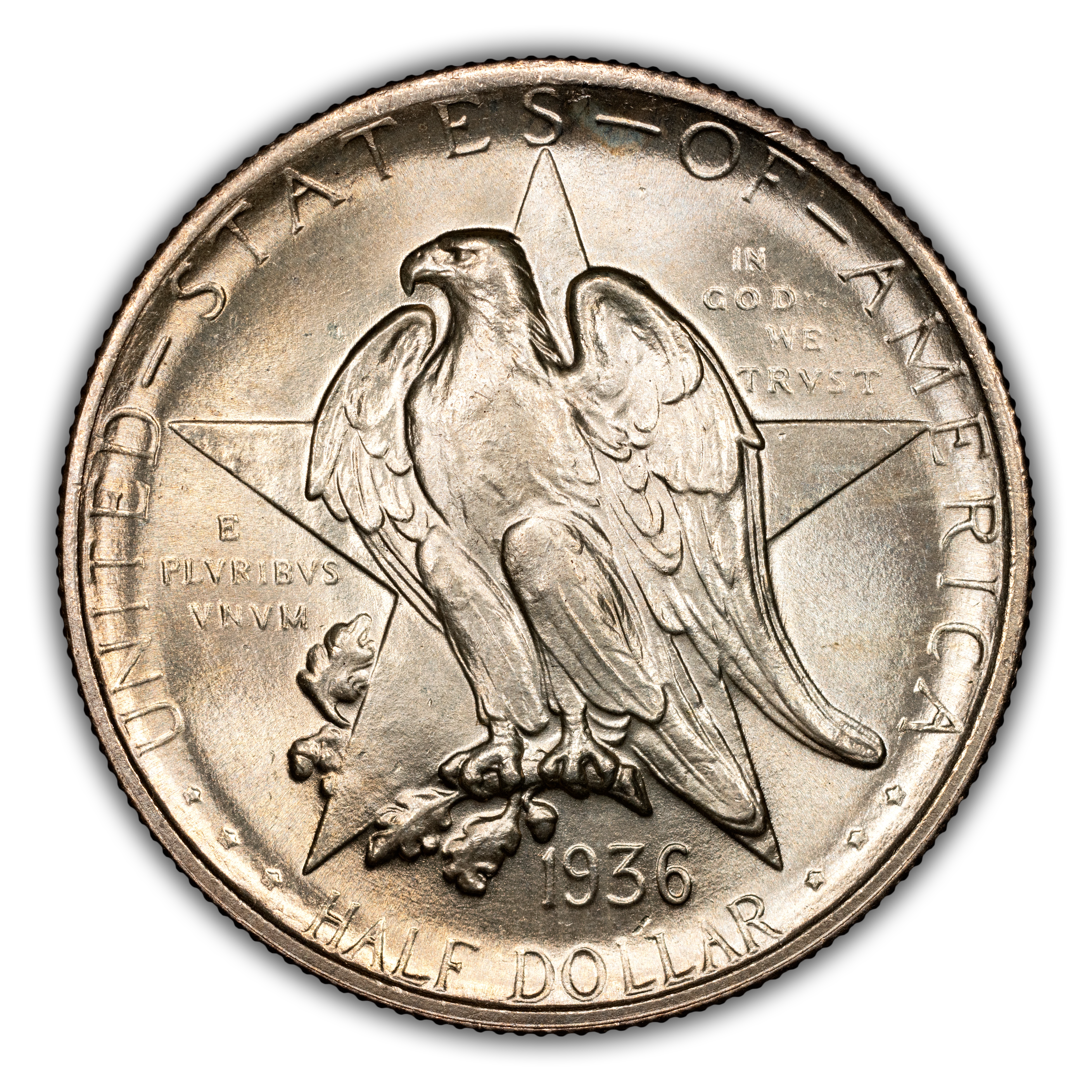 1936 50c Texas MS thumbnail 3