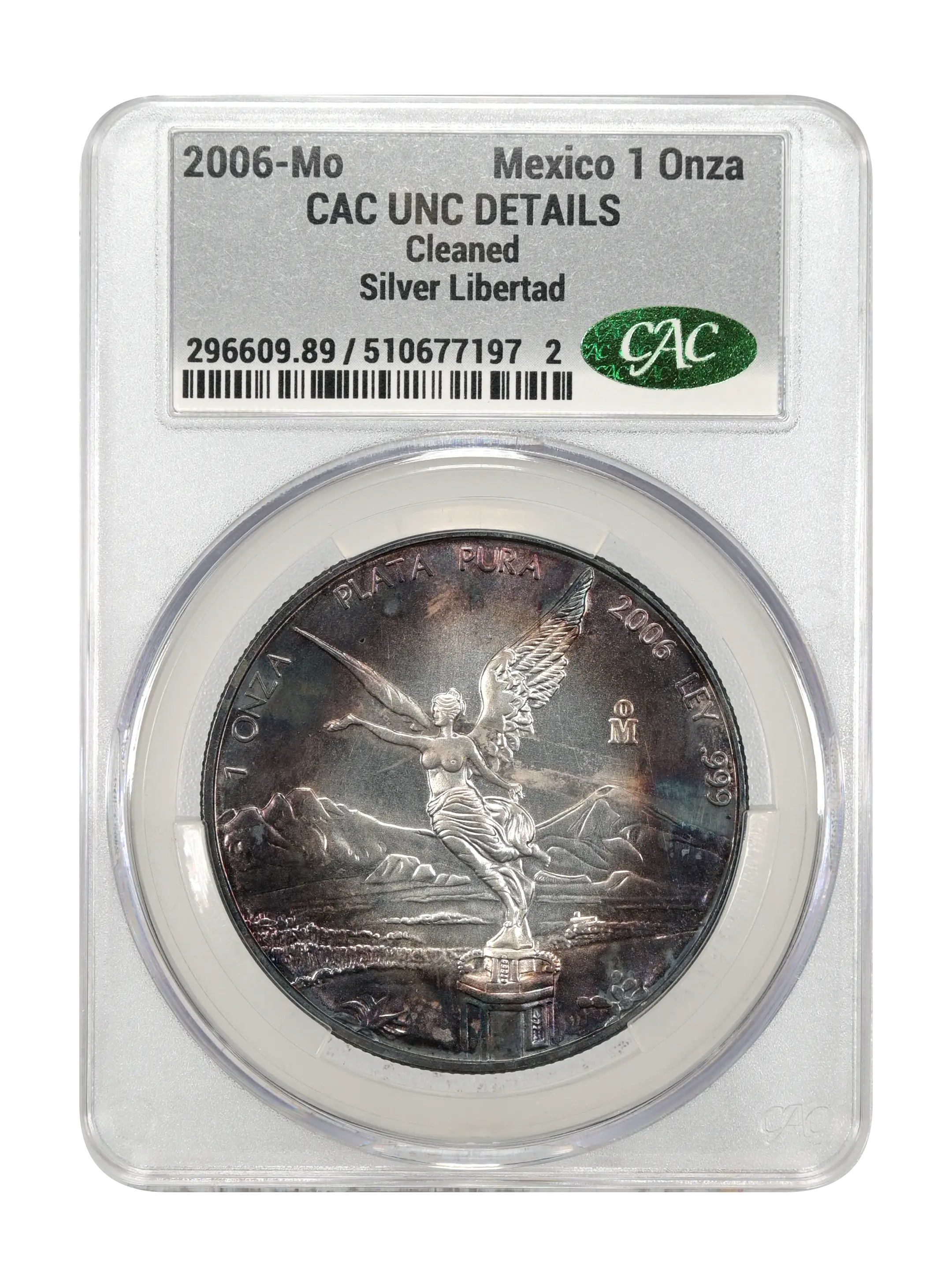 2006-Mo 1 Onza Libertad, Silver MS (KM-639) thumbnail 4