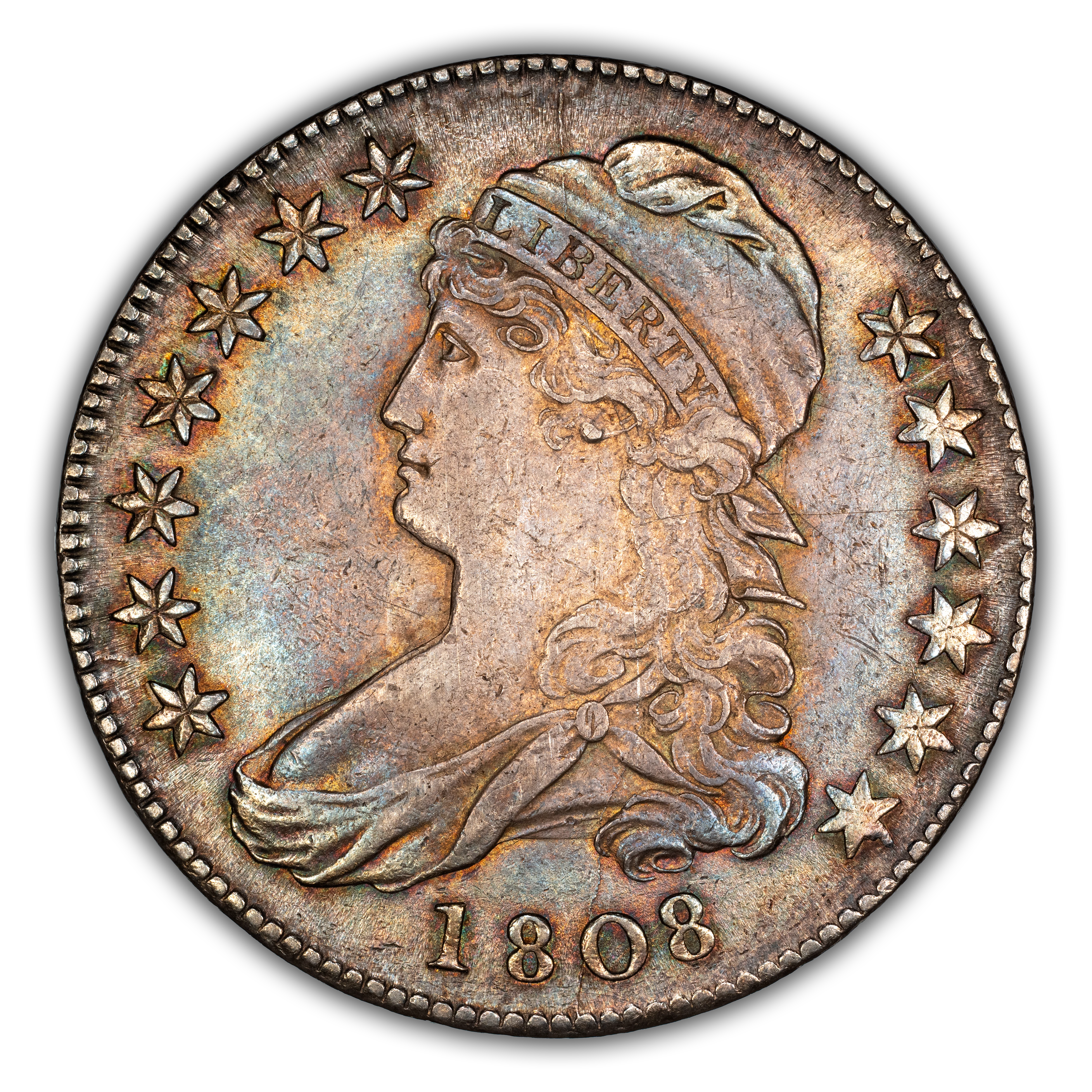 1808 50c O-102a MS