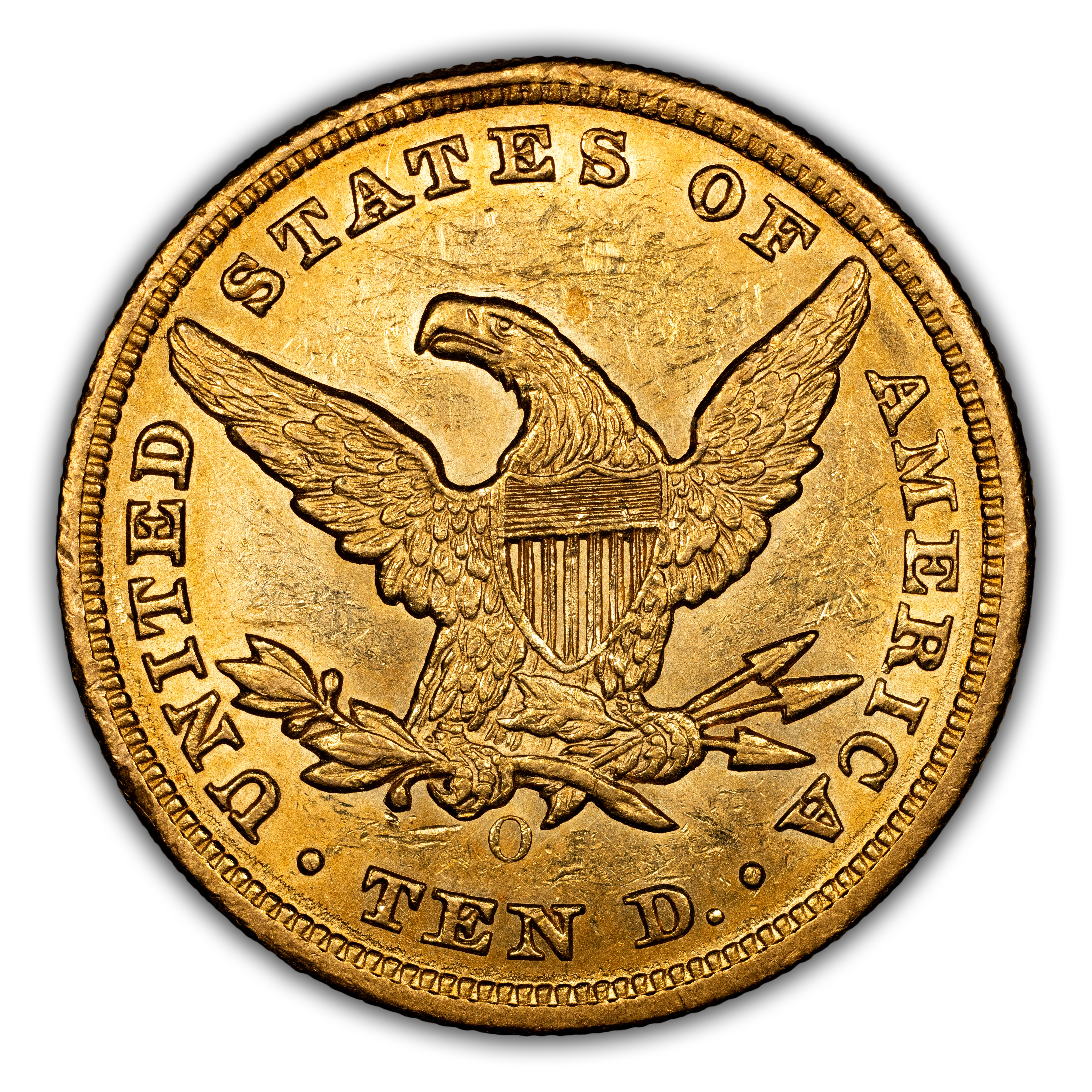 1854-O $10  Small Date MS thumbnail 13