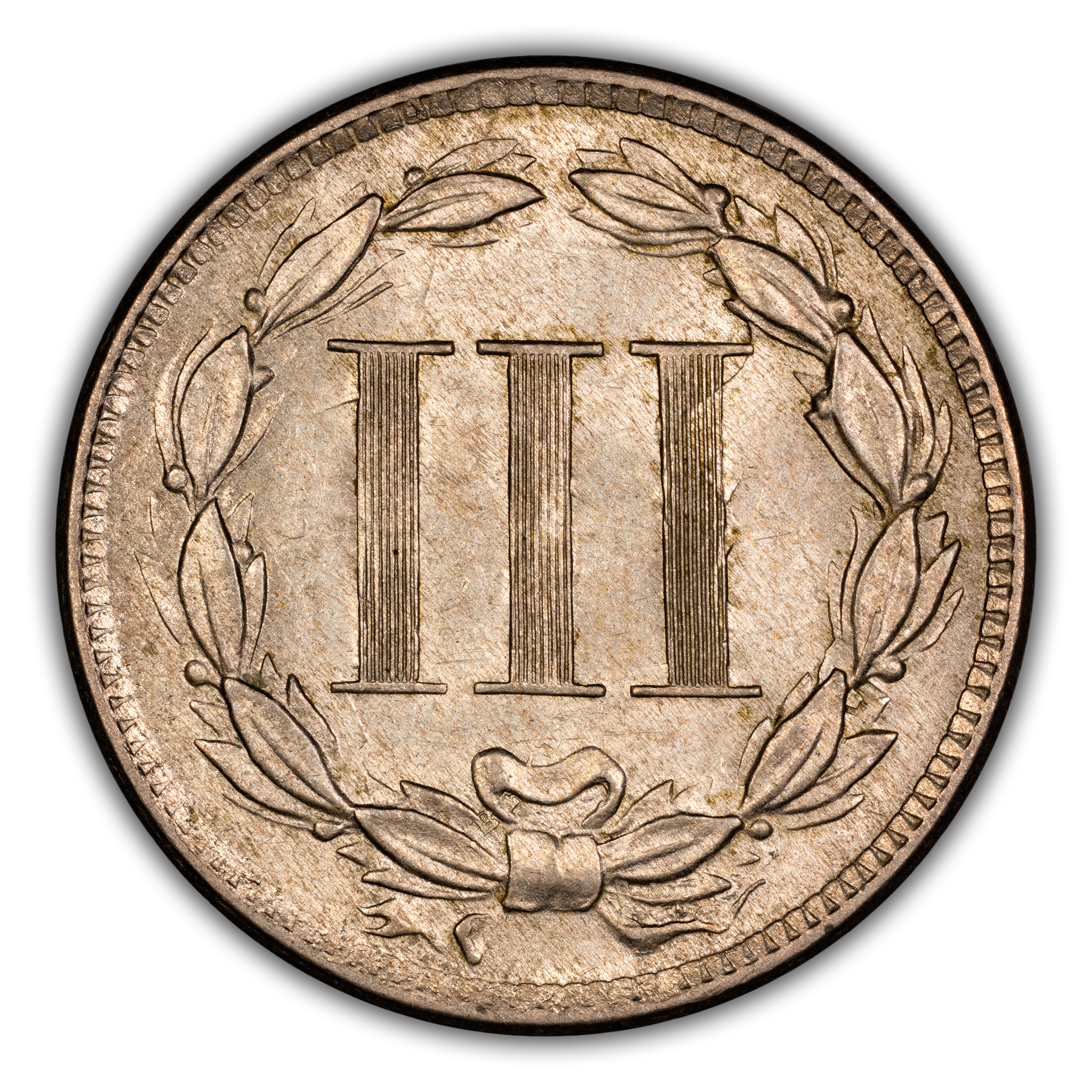 1887 3cN AU50 CAC thumbnail 23