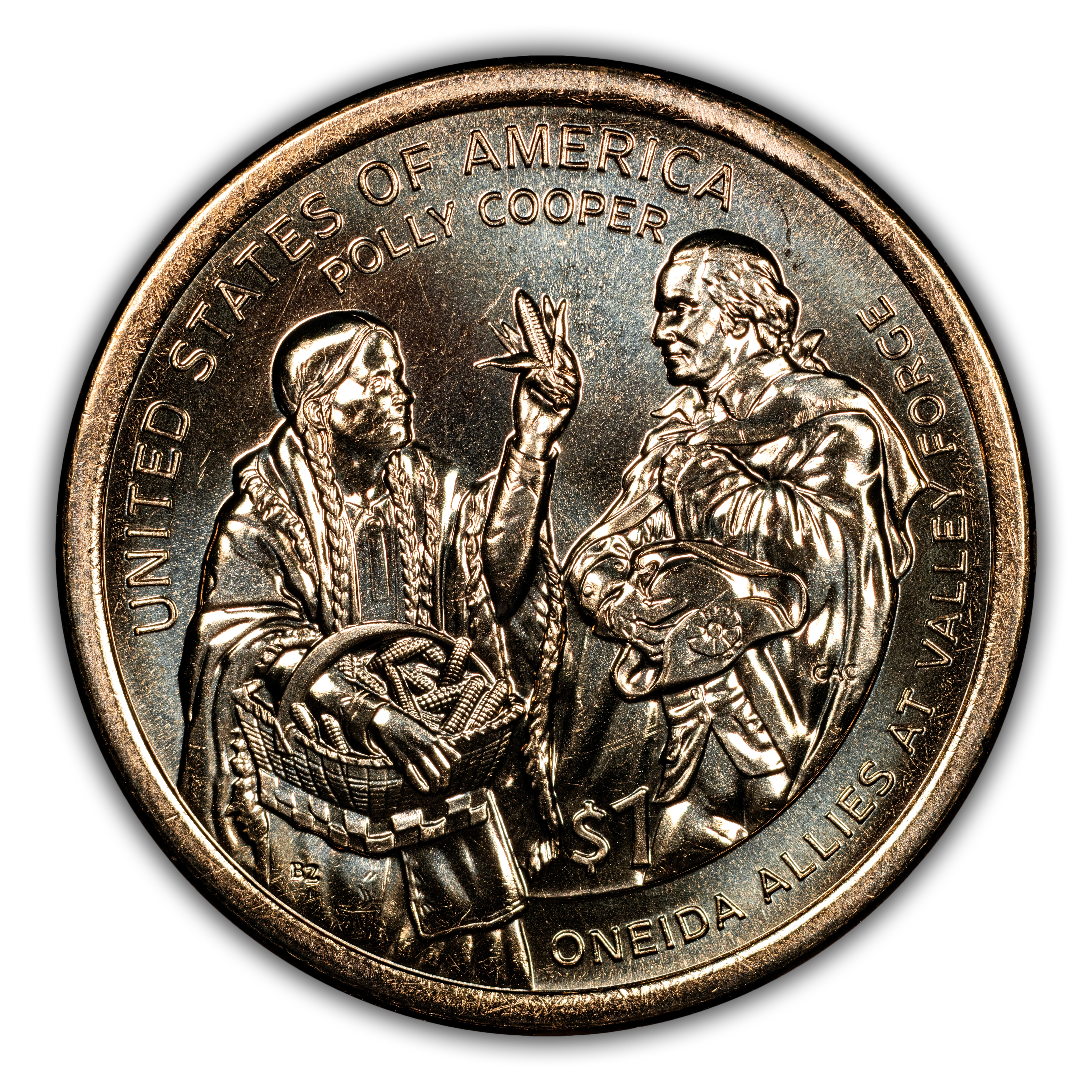 2026-D $1  Native American, Oneida Allies at Valley Forge MS thumbnail 4