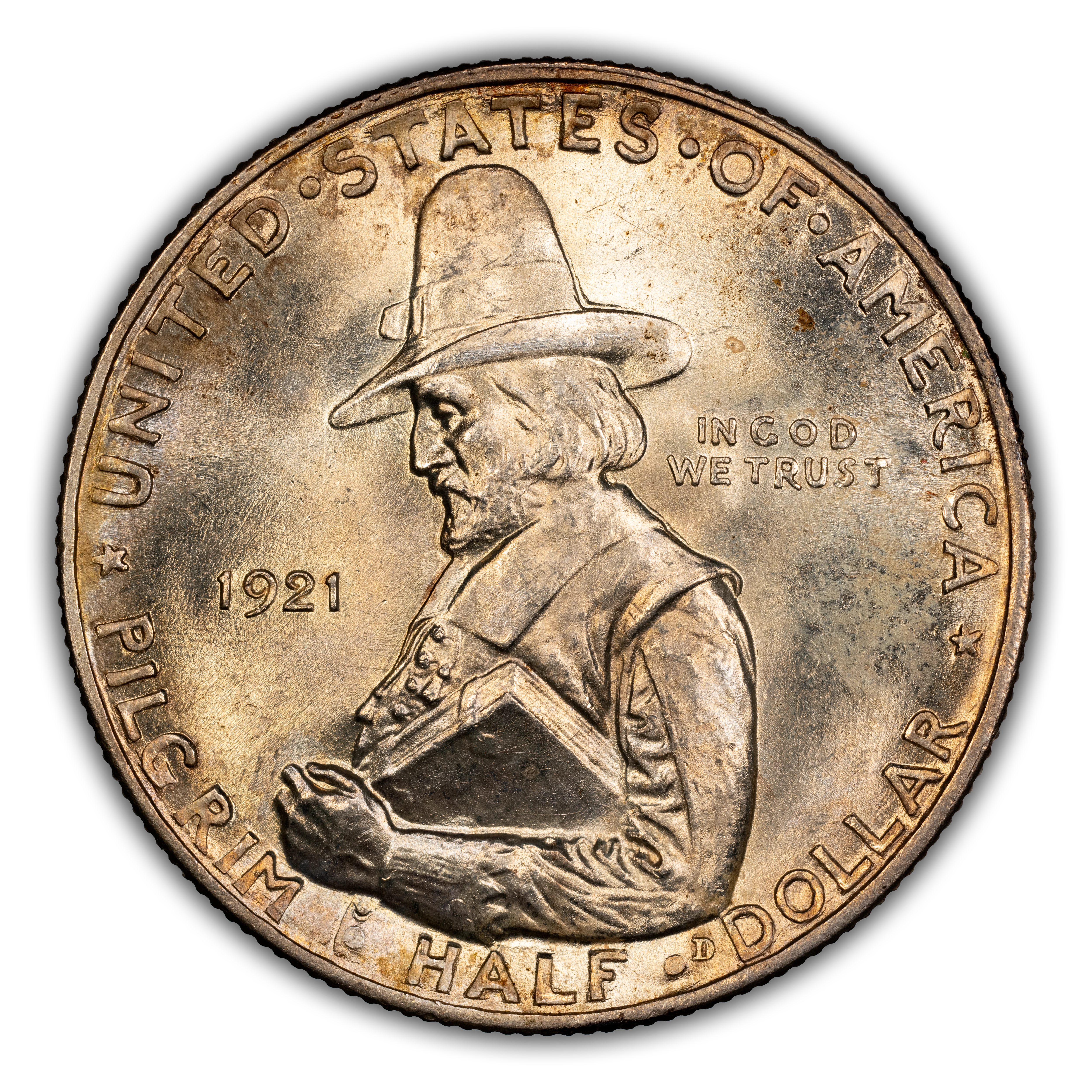 1921 50c Pilgrim MS thumbnail 3