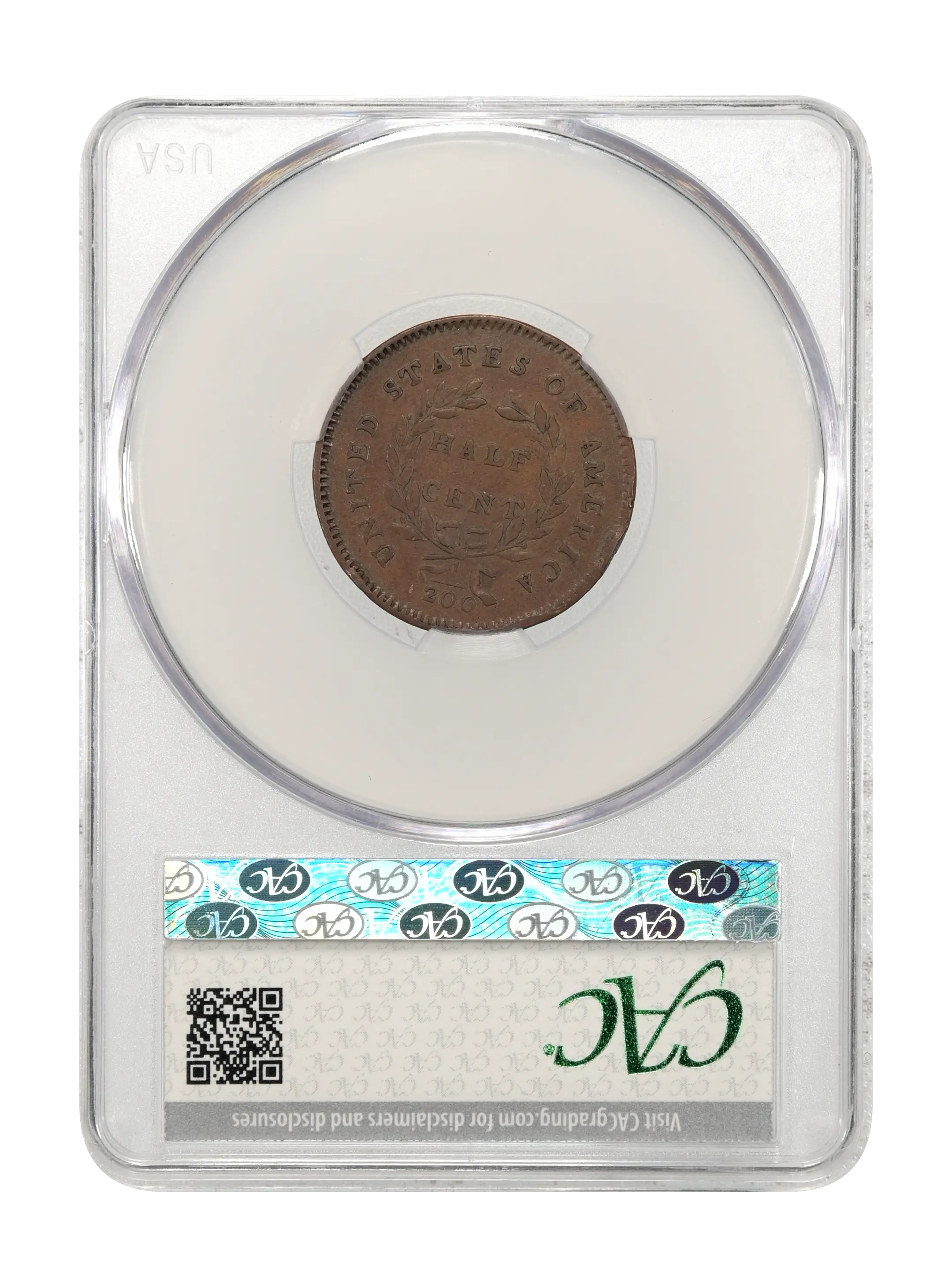 1794 1/2c High Relief Head, C-9a MS BN thumbnail 11