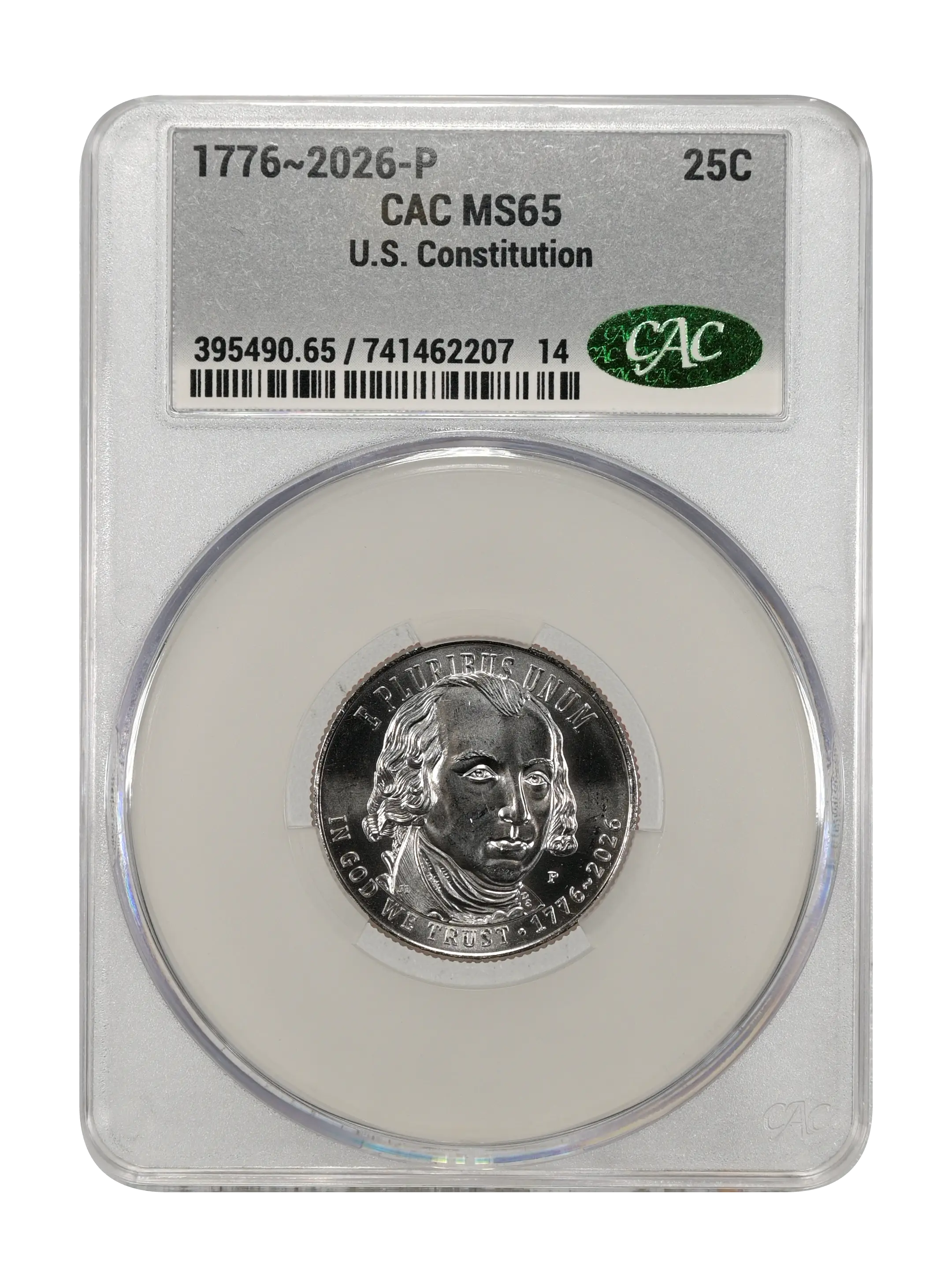 1776~2026-P 25c U.S. Constitution MS thumbnail 5