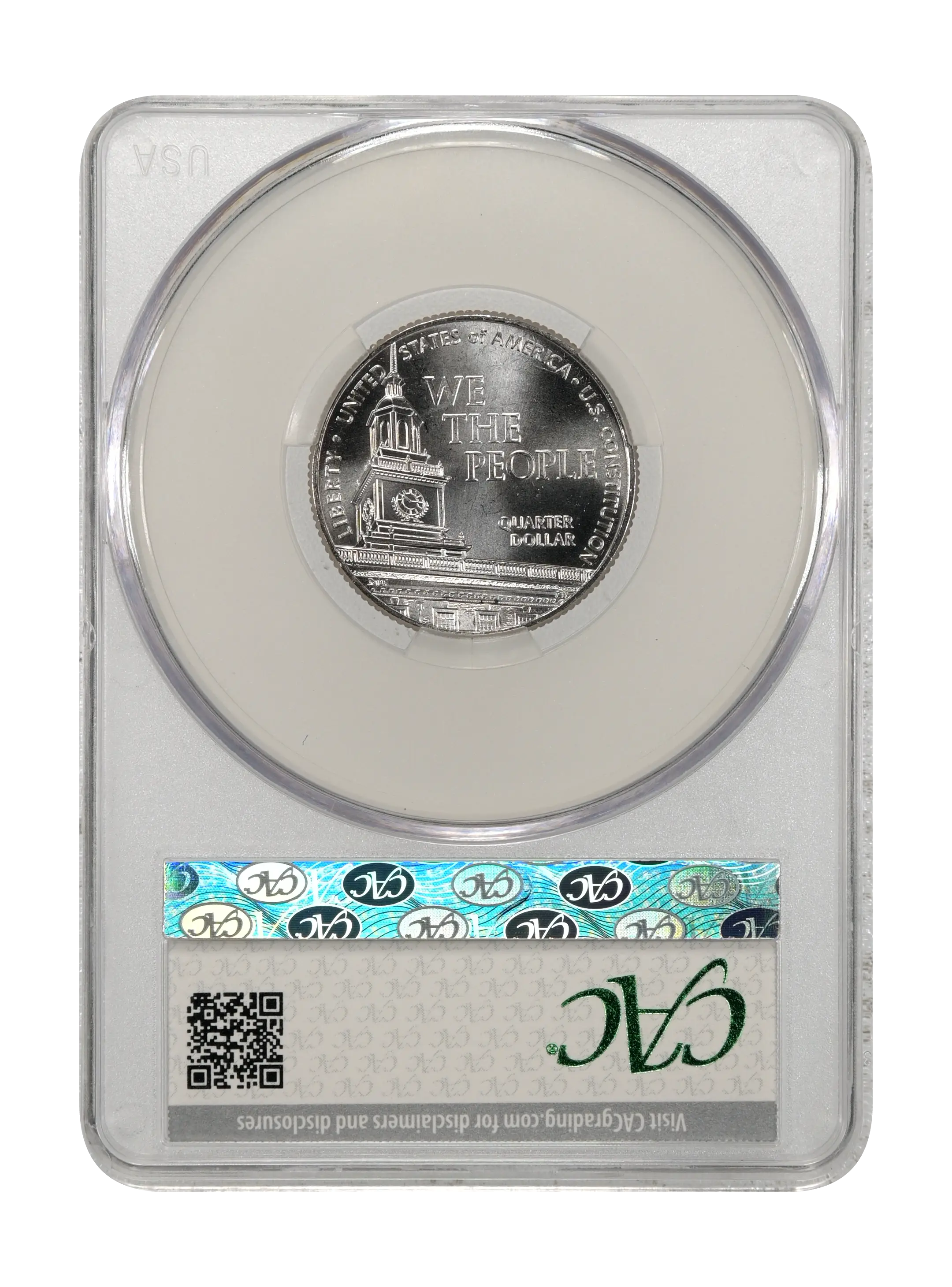 1776~2026-P 25c U.S. Constitution MS thumbnail 9
