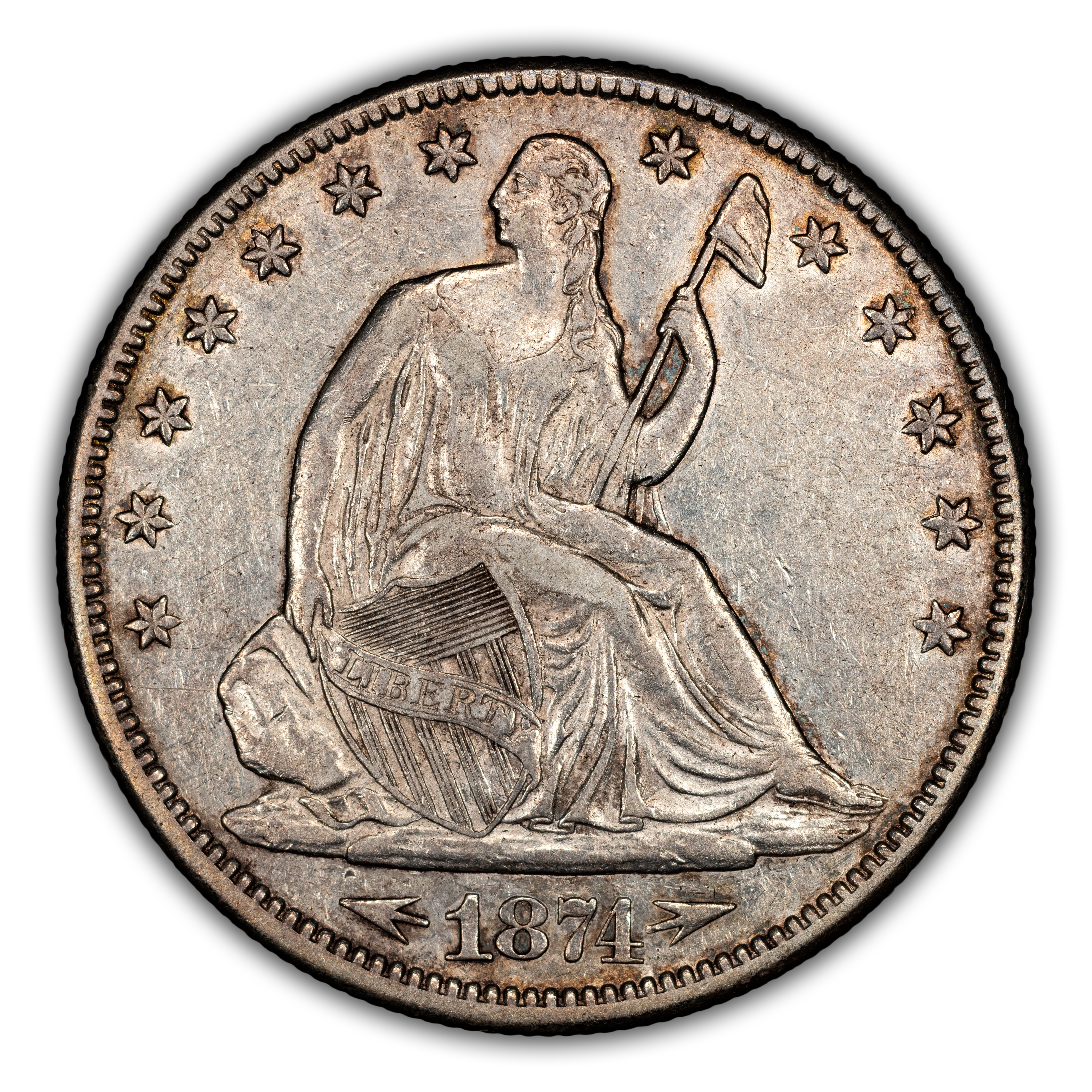 1874-CC 50c Arrows MS thumbnail 3