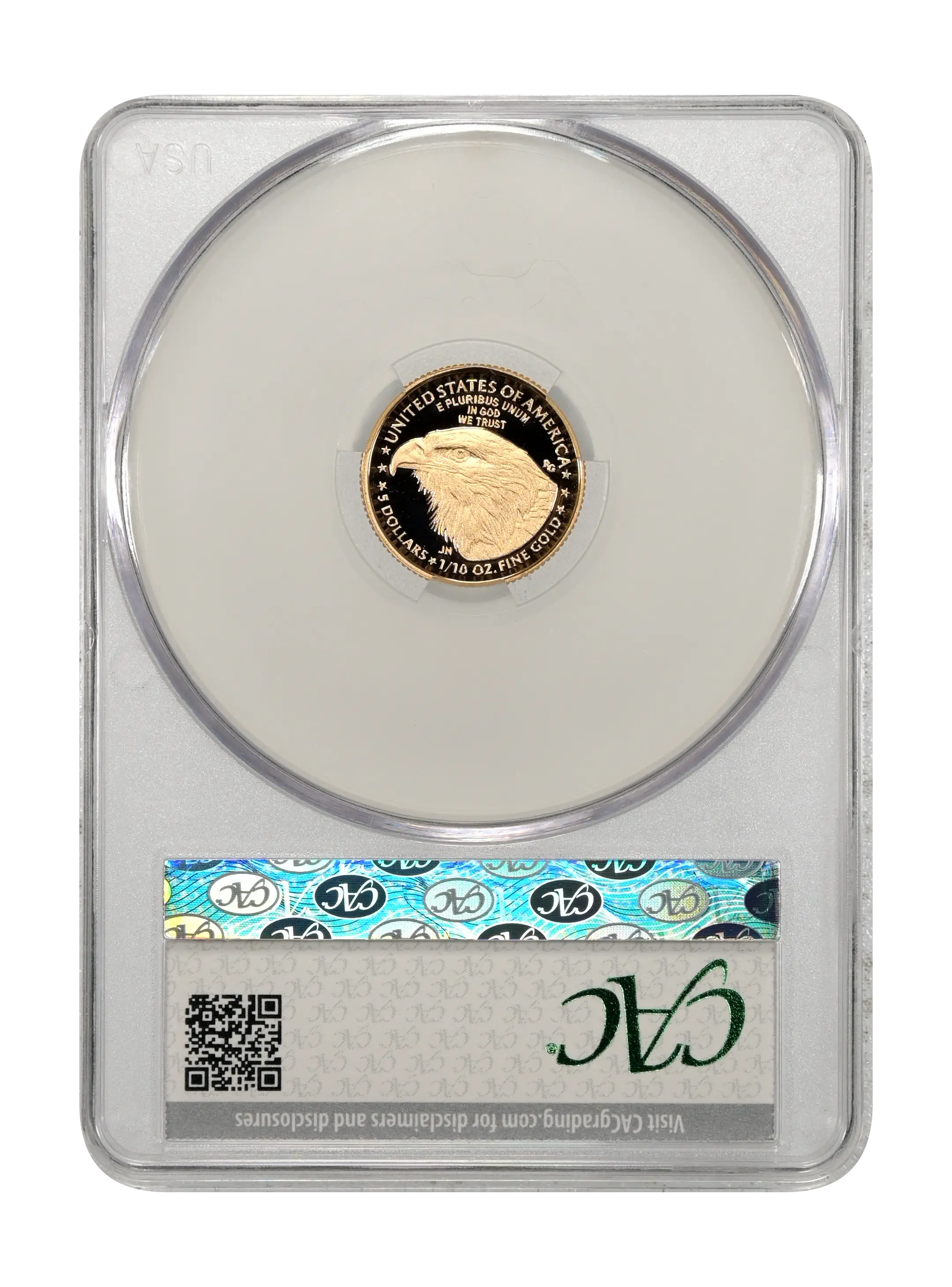 2021-W $5  Gold Eagle, Type 2 PR DCAM thumbnail 15