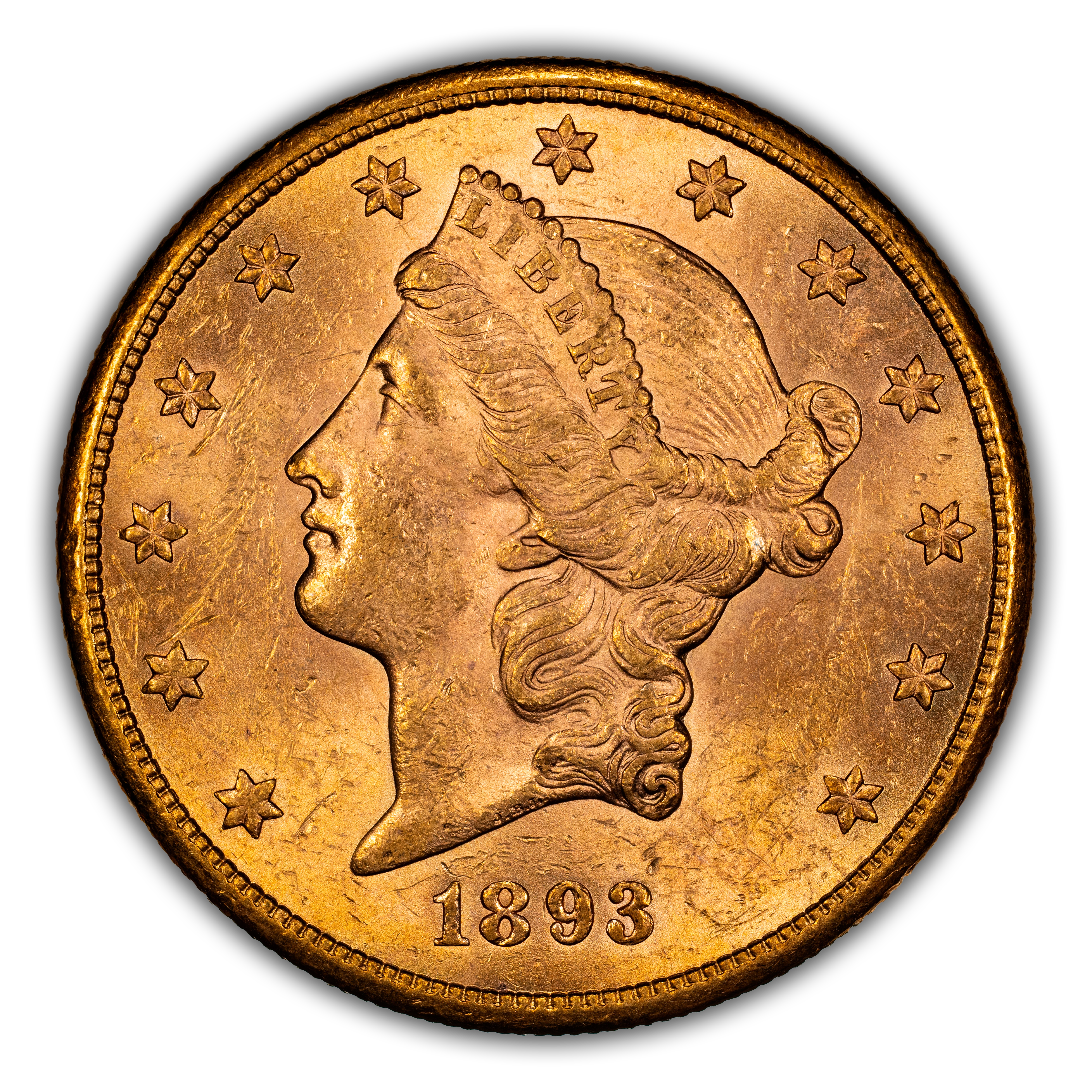 1893-S $20  MS thumbnail 4