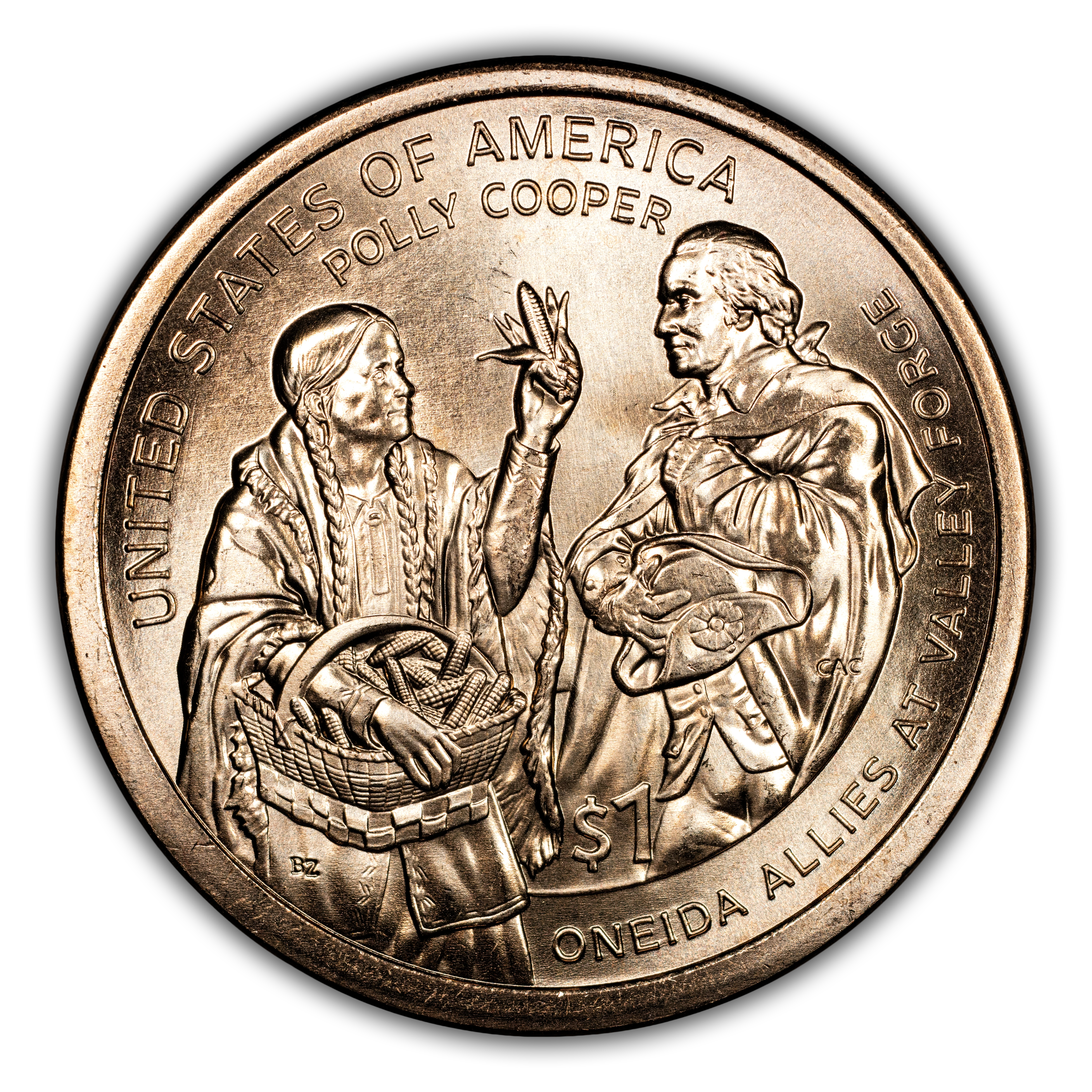 2026-P $1  Native American, Oneida Allies at Valley Forge MS thumbnail 4