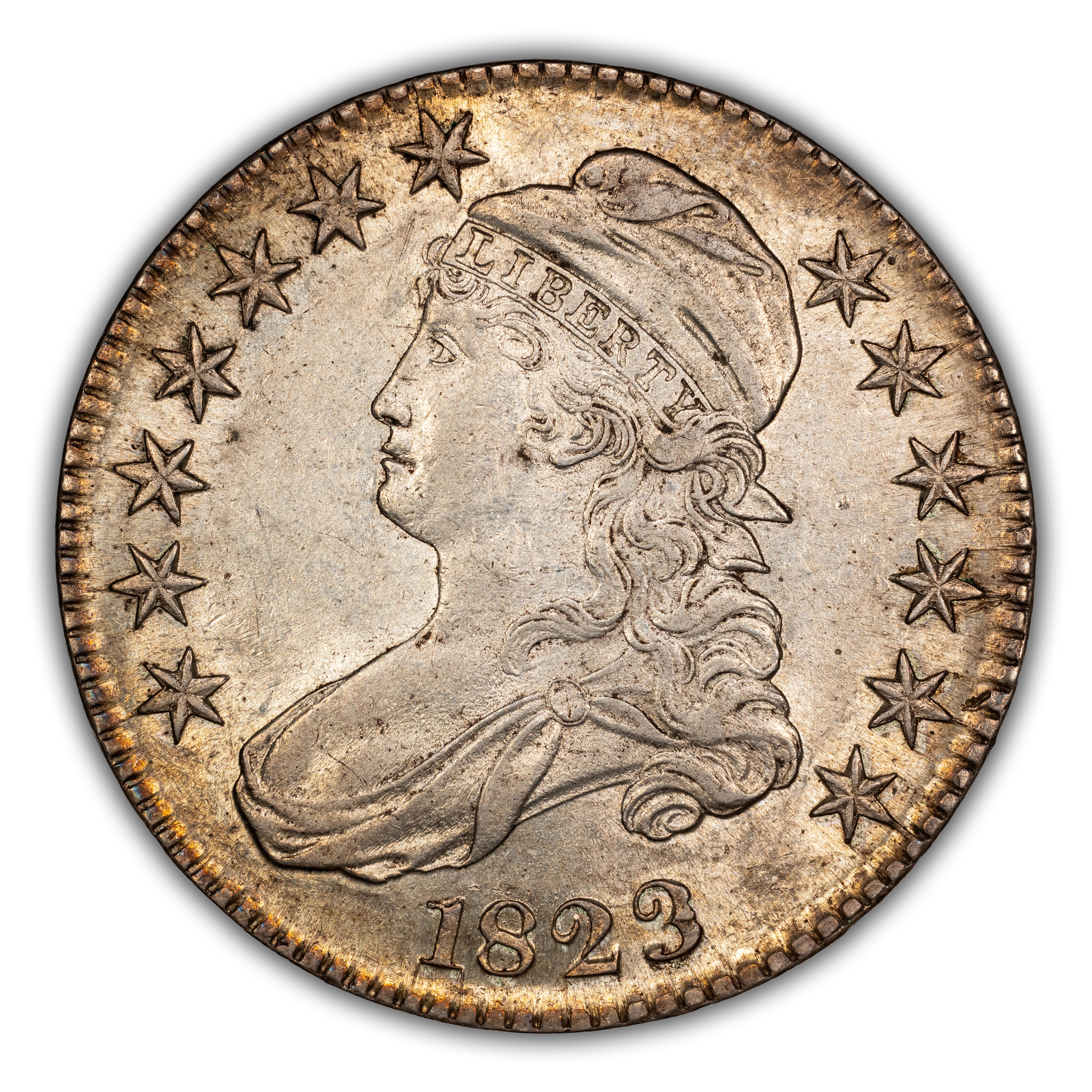 1823 50c O-110a MS