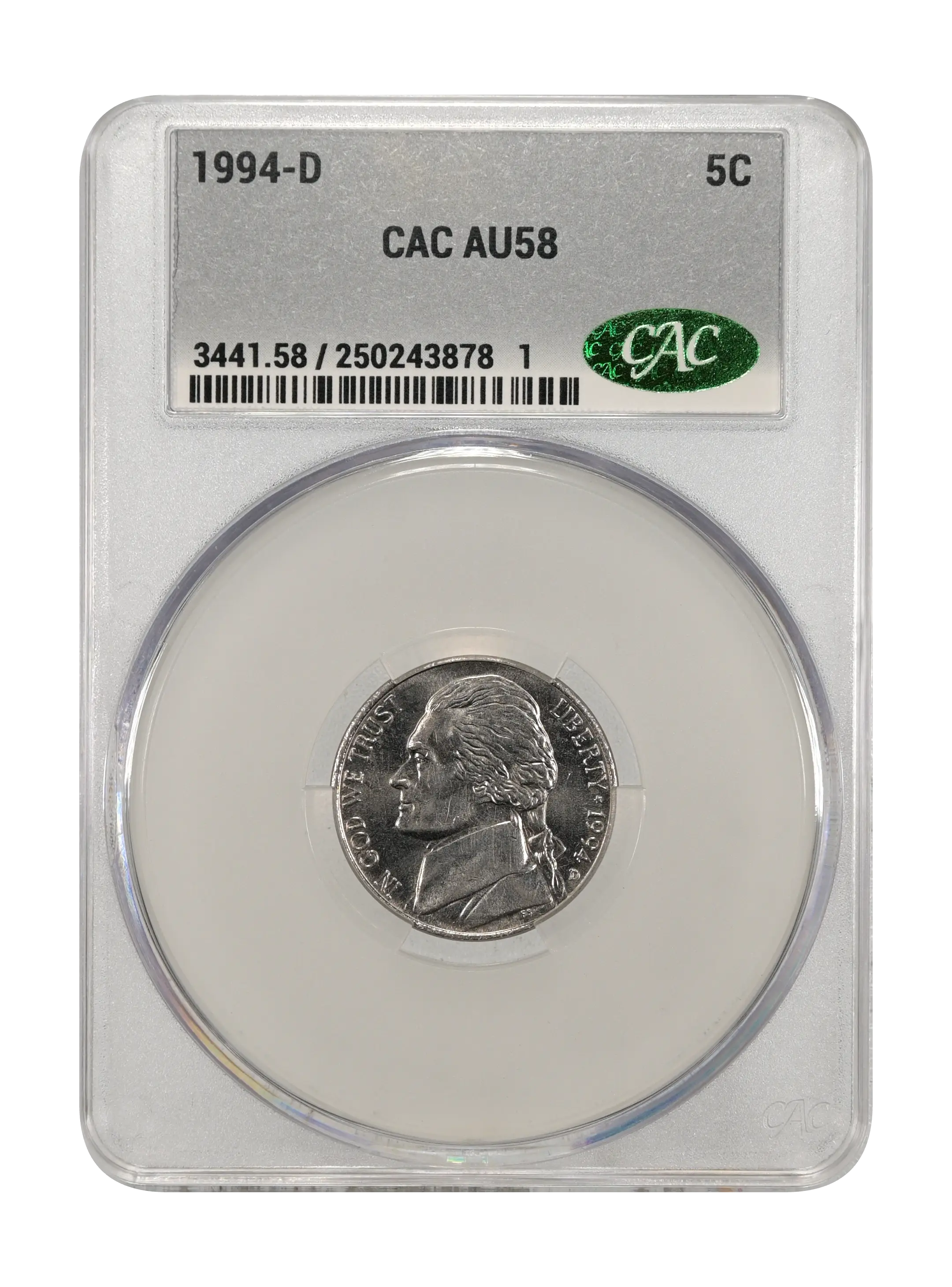 1994-D 5c MS thumbnail 4