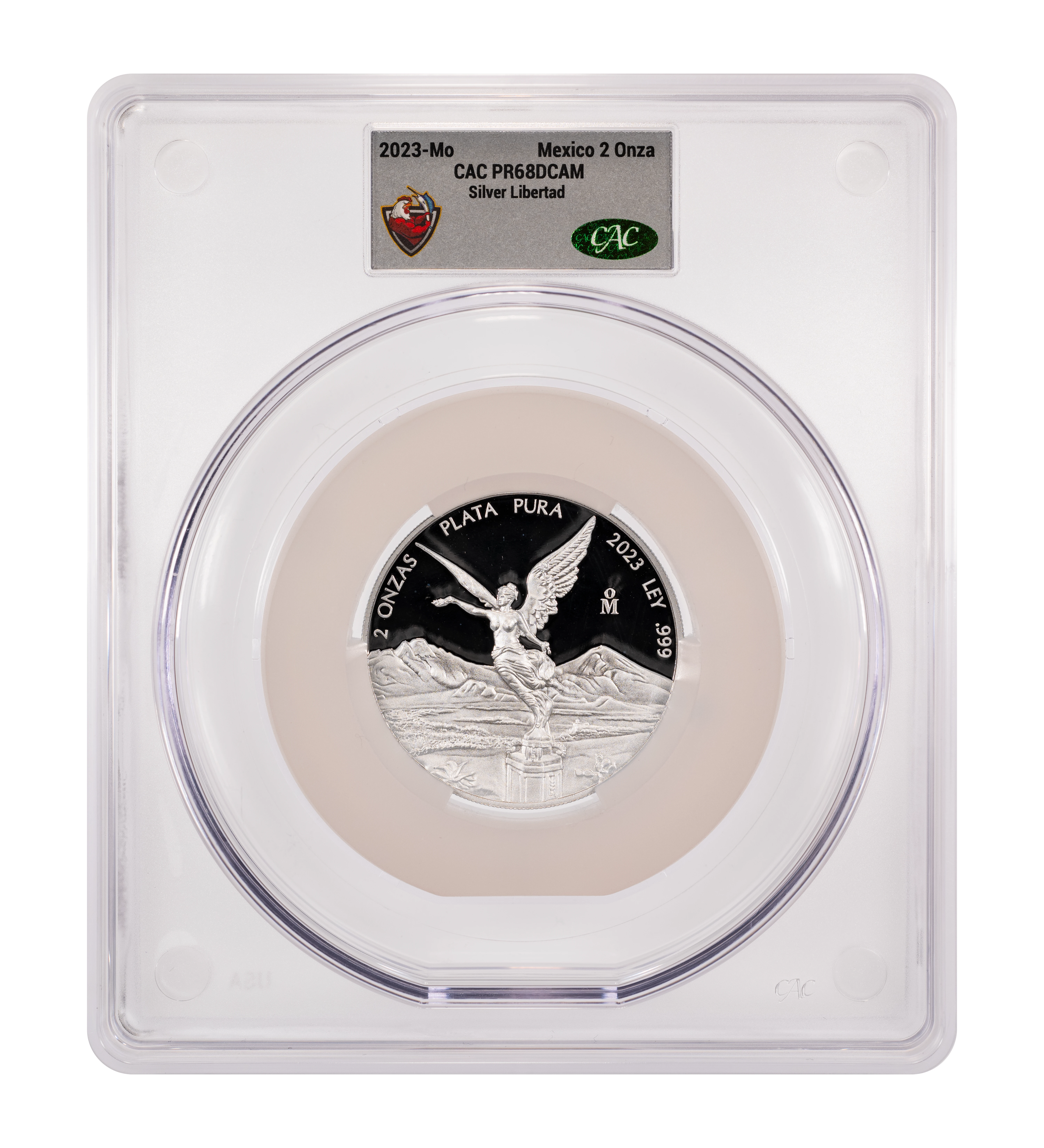 2023-Mo 2 Onza Libertad, Silver PR DCAM