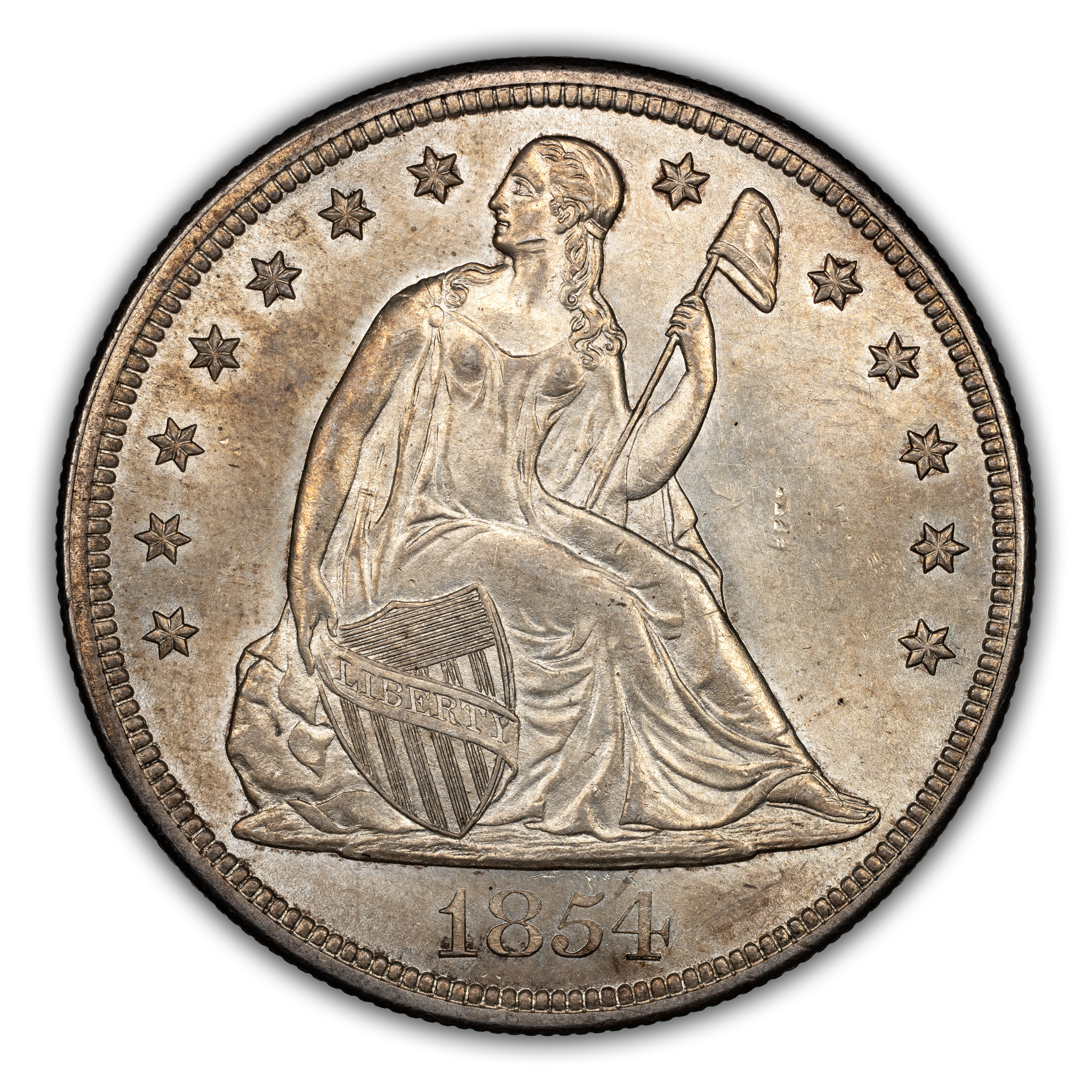 1854 $1  MS thumbnail 3