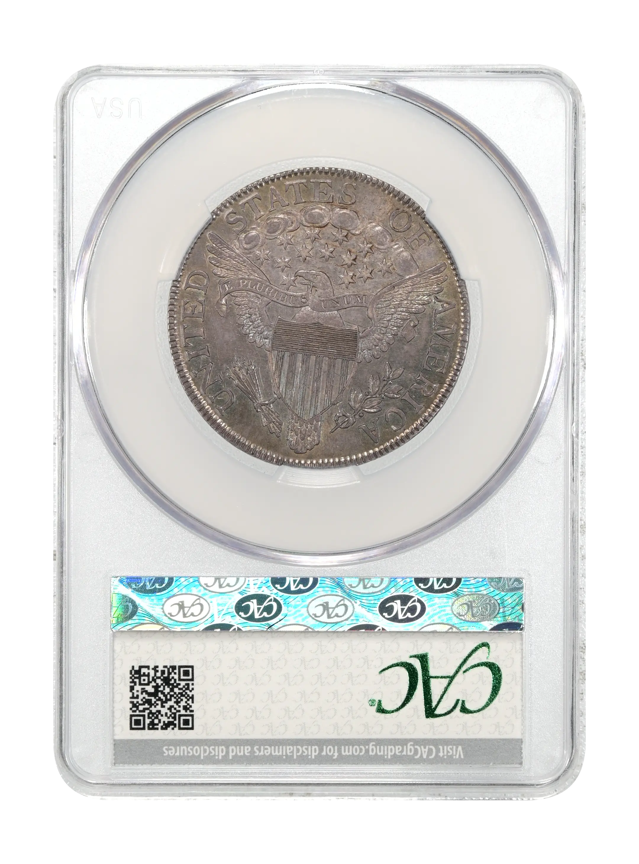 1807 50c Draped Bust, O-106 MS thumbnail 5